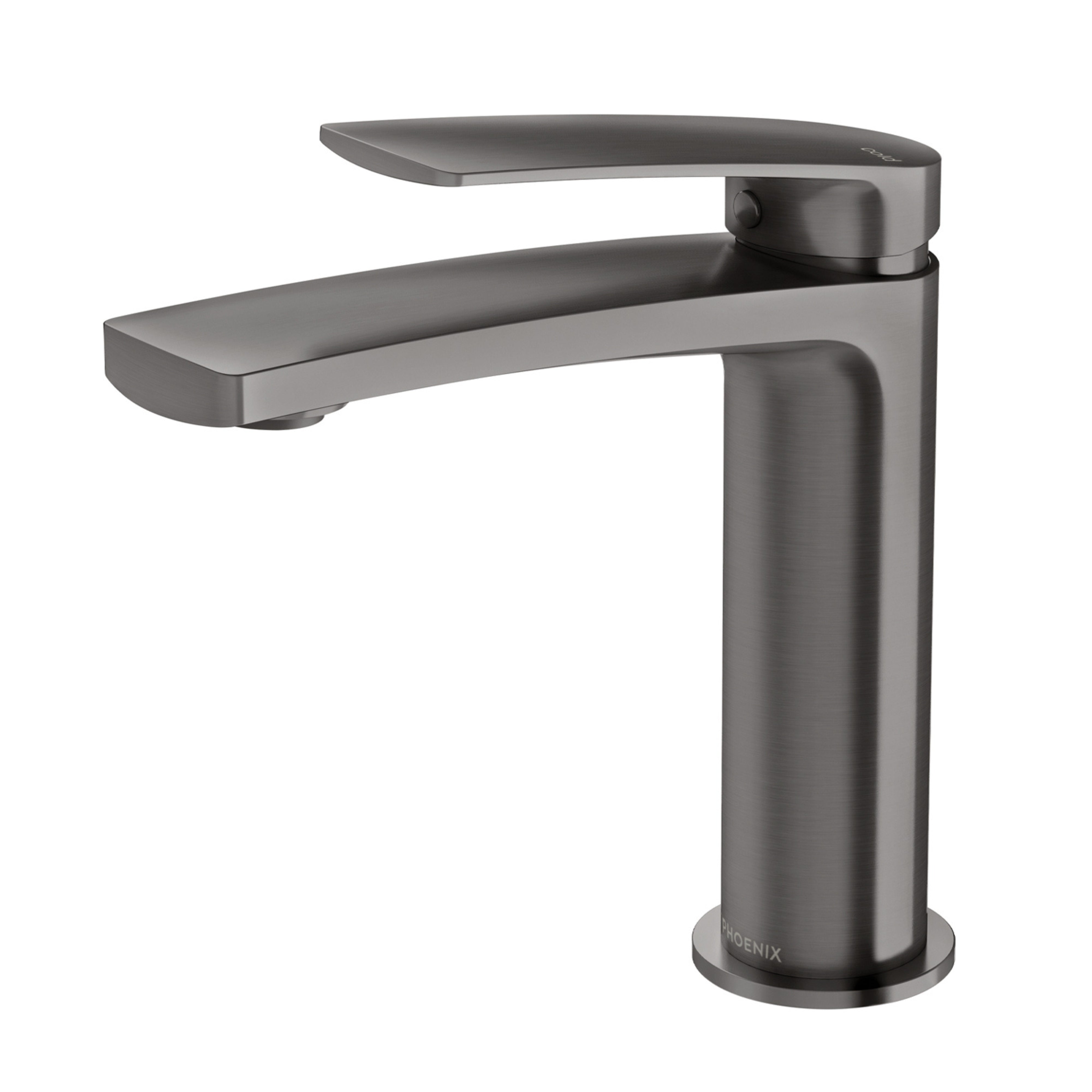 PHOENIX MEKKO BASIN MIXER BRUSHED CARBON