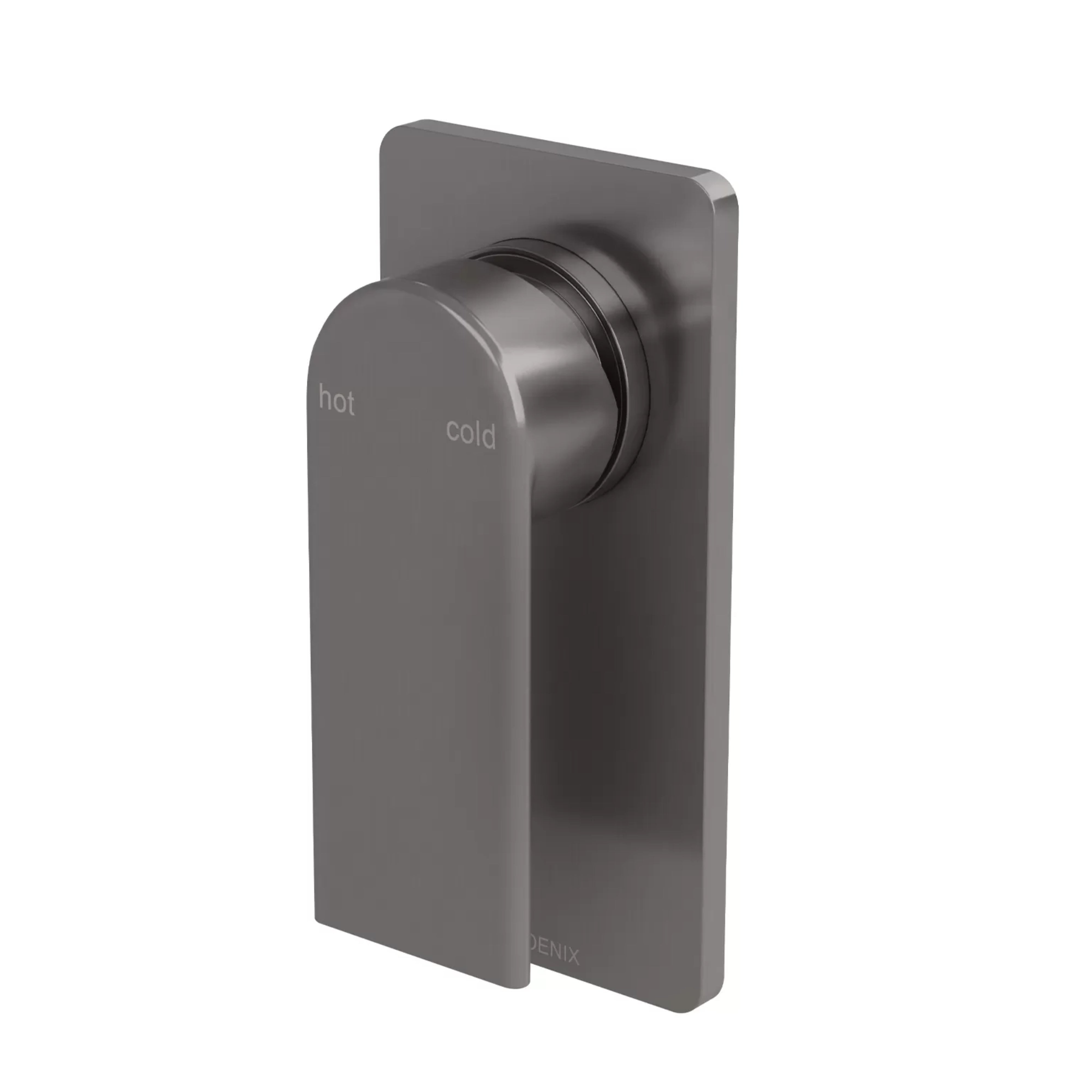 PHOENIX TEEL SWITCHMIX SHOWER AND WALL MIXER BRUSHED CARBON