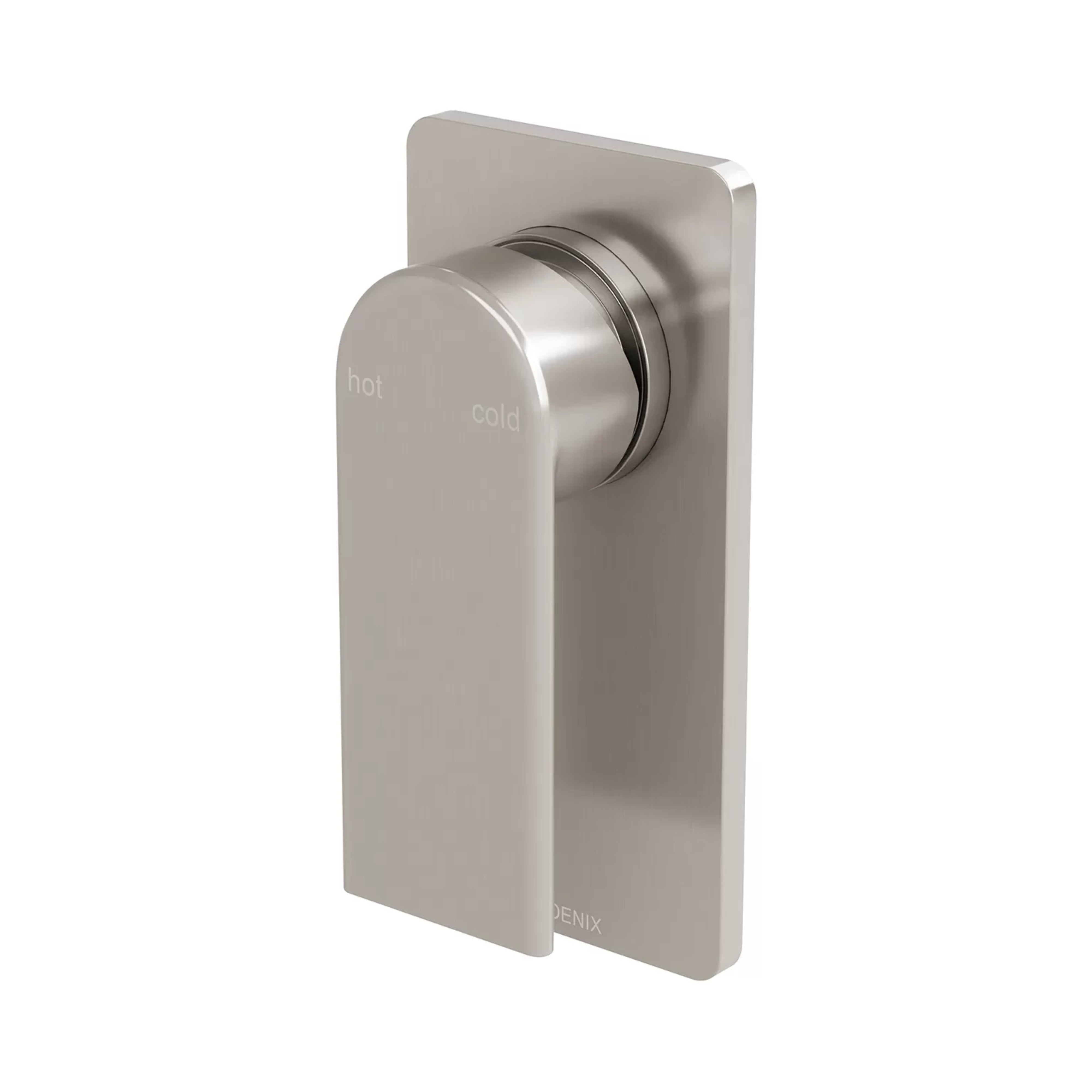 PHOENIX TEEL SWITCHMIX SHOWER AND WALL MIXER BRUSHED NICKEL