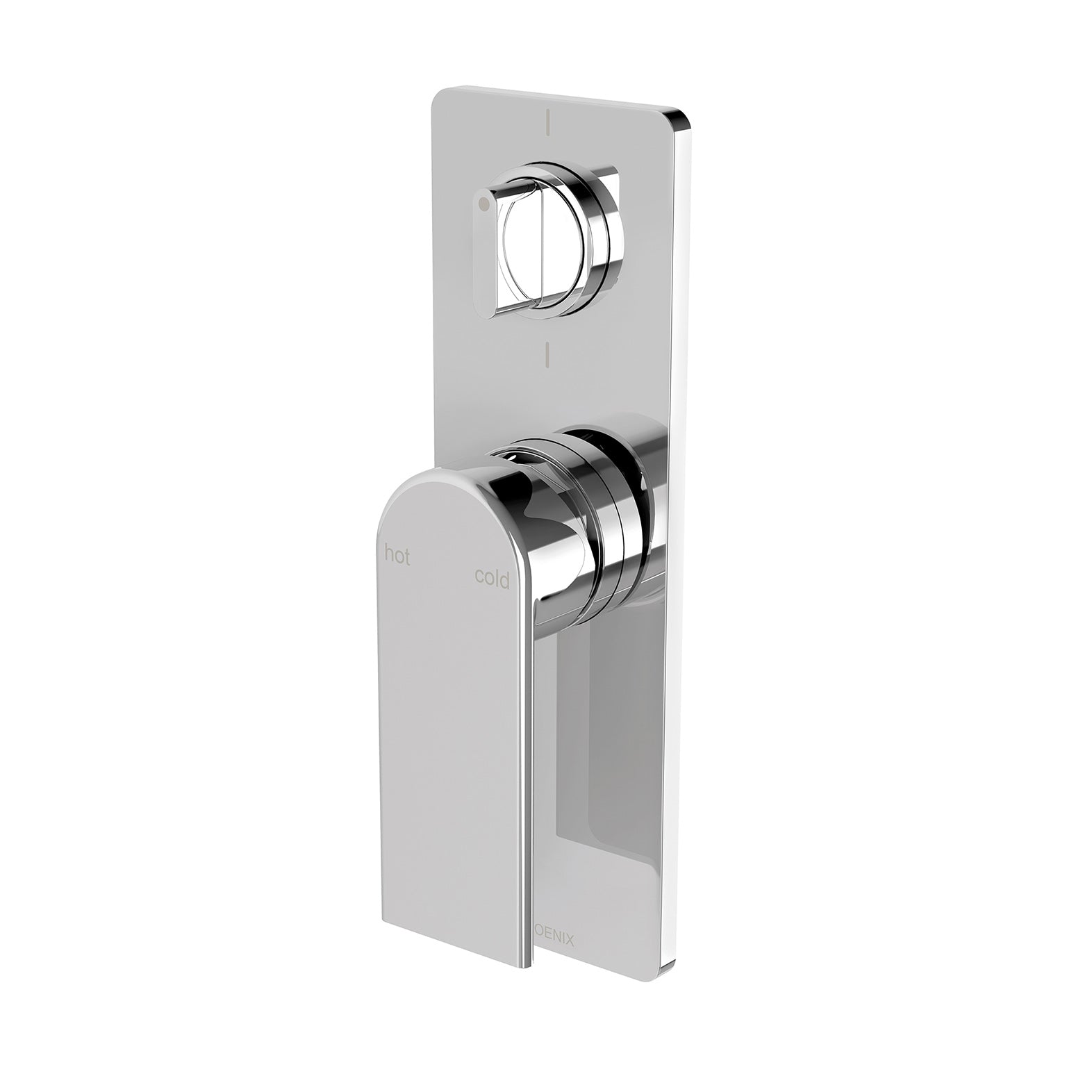 PHOENIX TEEL SWITCHMIX SHOWER / BATH DIVERTER MIXER FIT-OFF AND ROUGH-IN KIT 180MM CHROME