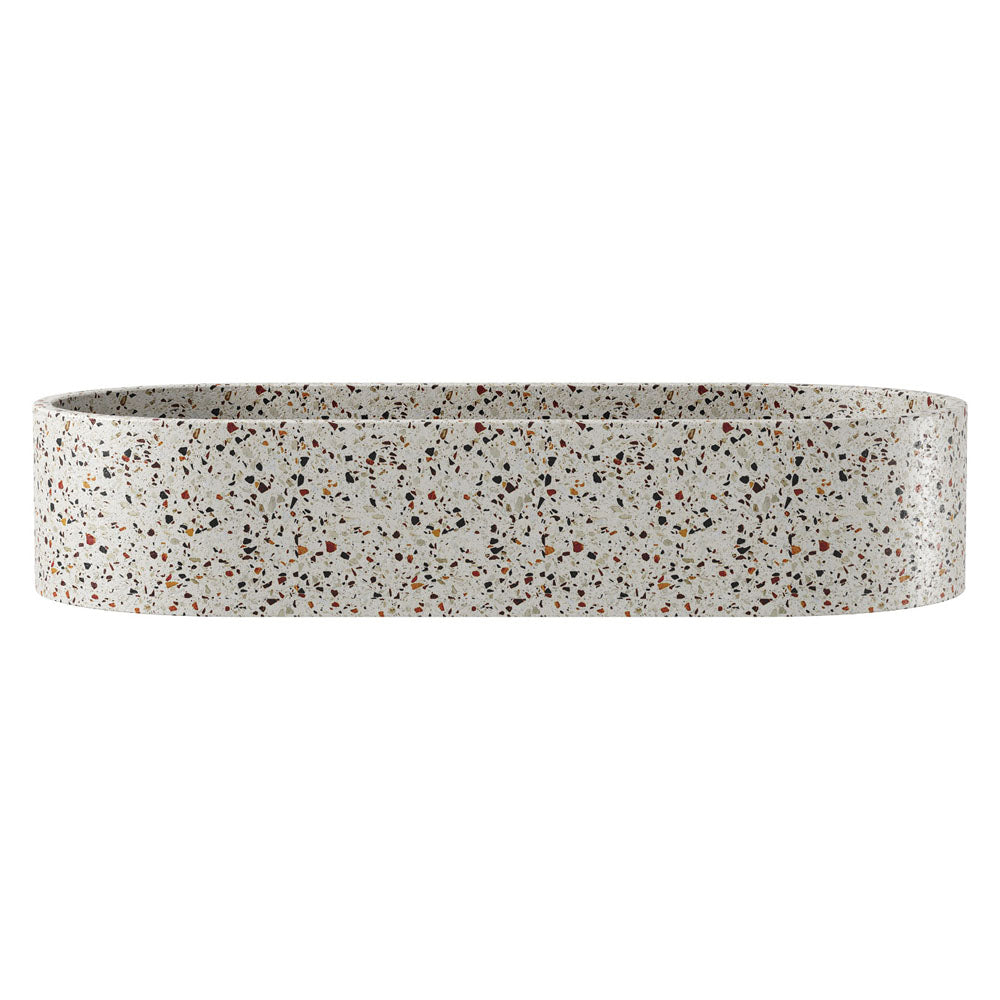 FIENZA JADA PILL CONCRETE ABOVE COUNTER BASIN TERRAZZO 600MM