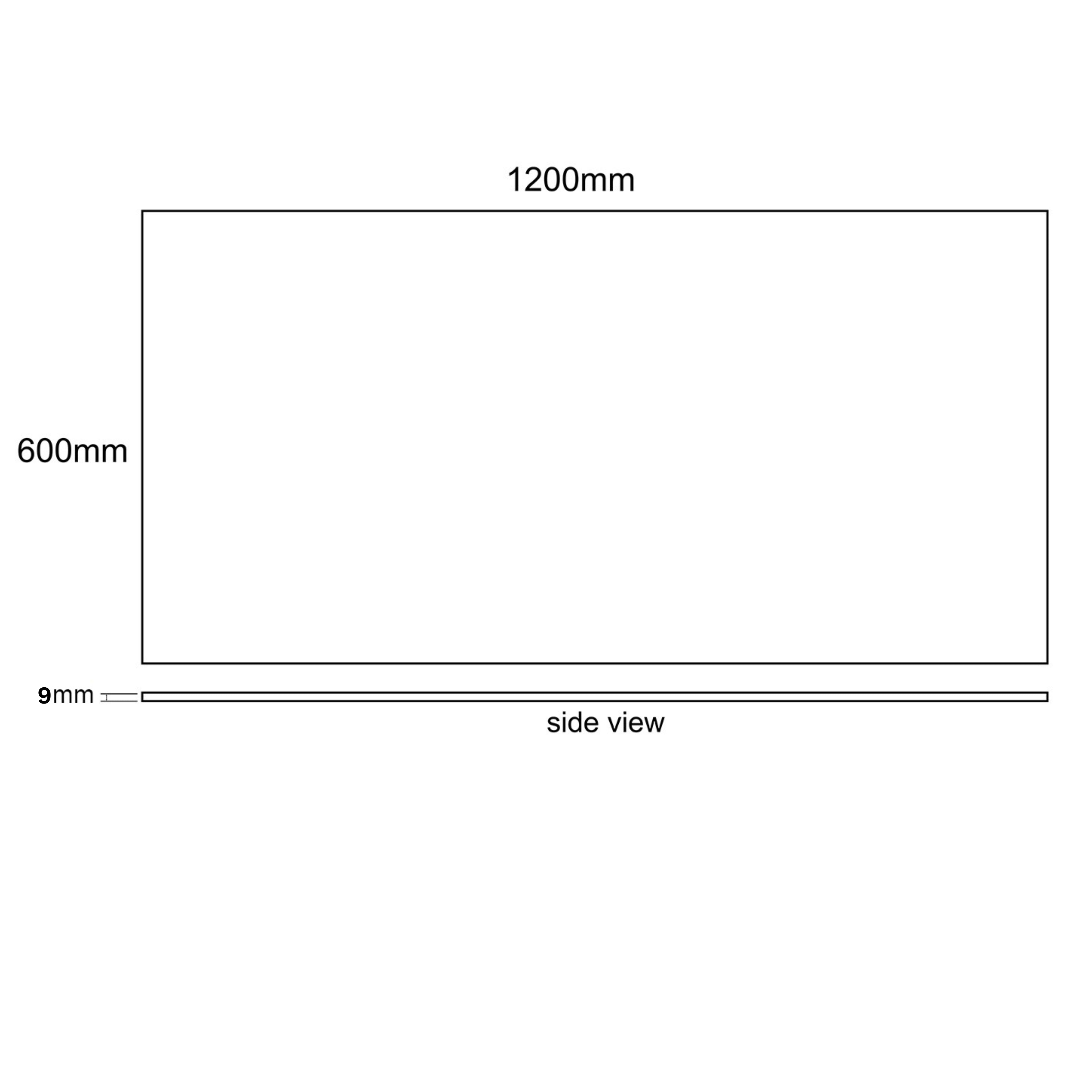 EVERSTONE TIVOLI WHITE CROSS CUT MATTE 1200X600MM RECTANGULAR TILE (PER BOX)