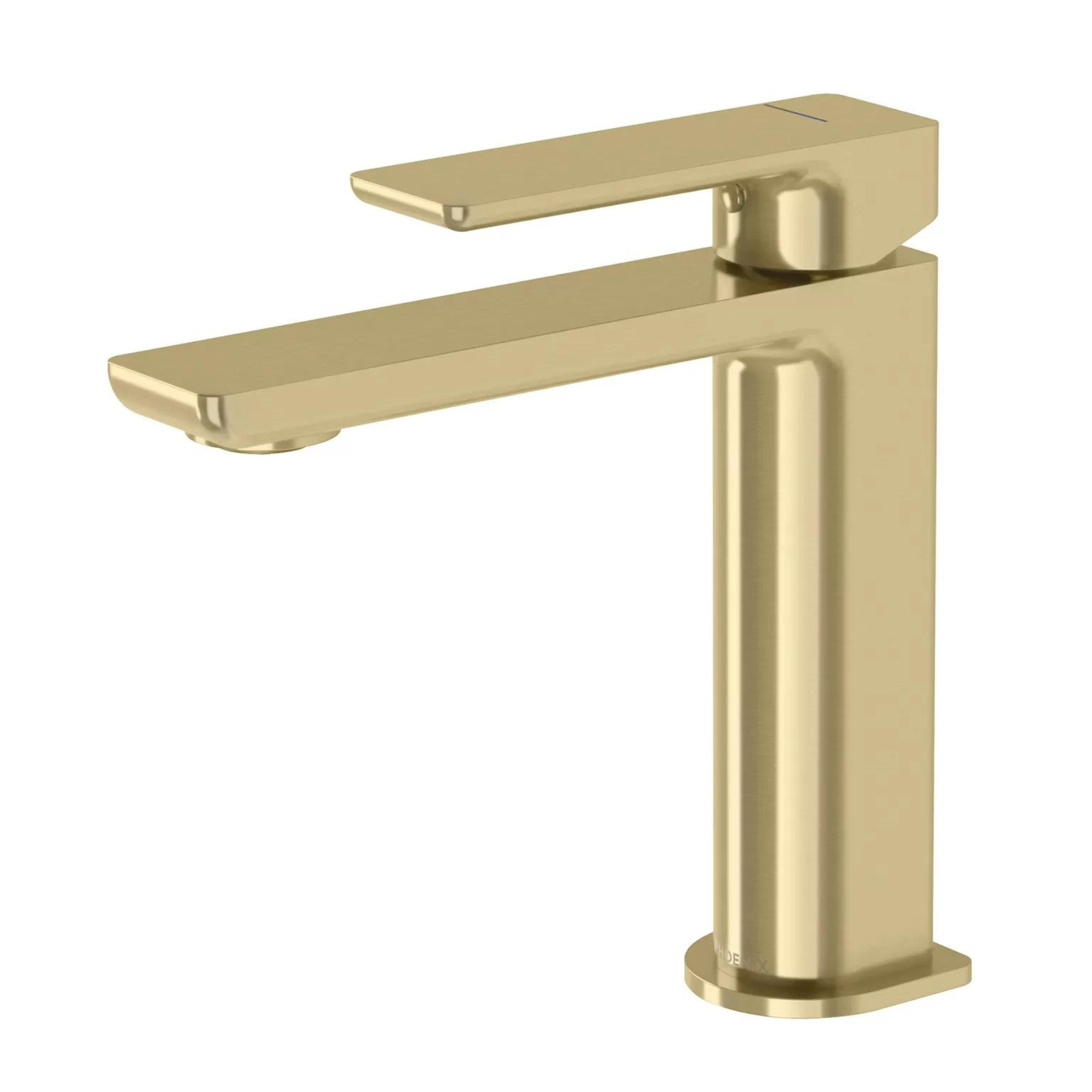 PHOENIX GLOSS MKII BASIN MIXER 165MM BRUSHED GOLD