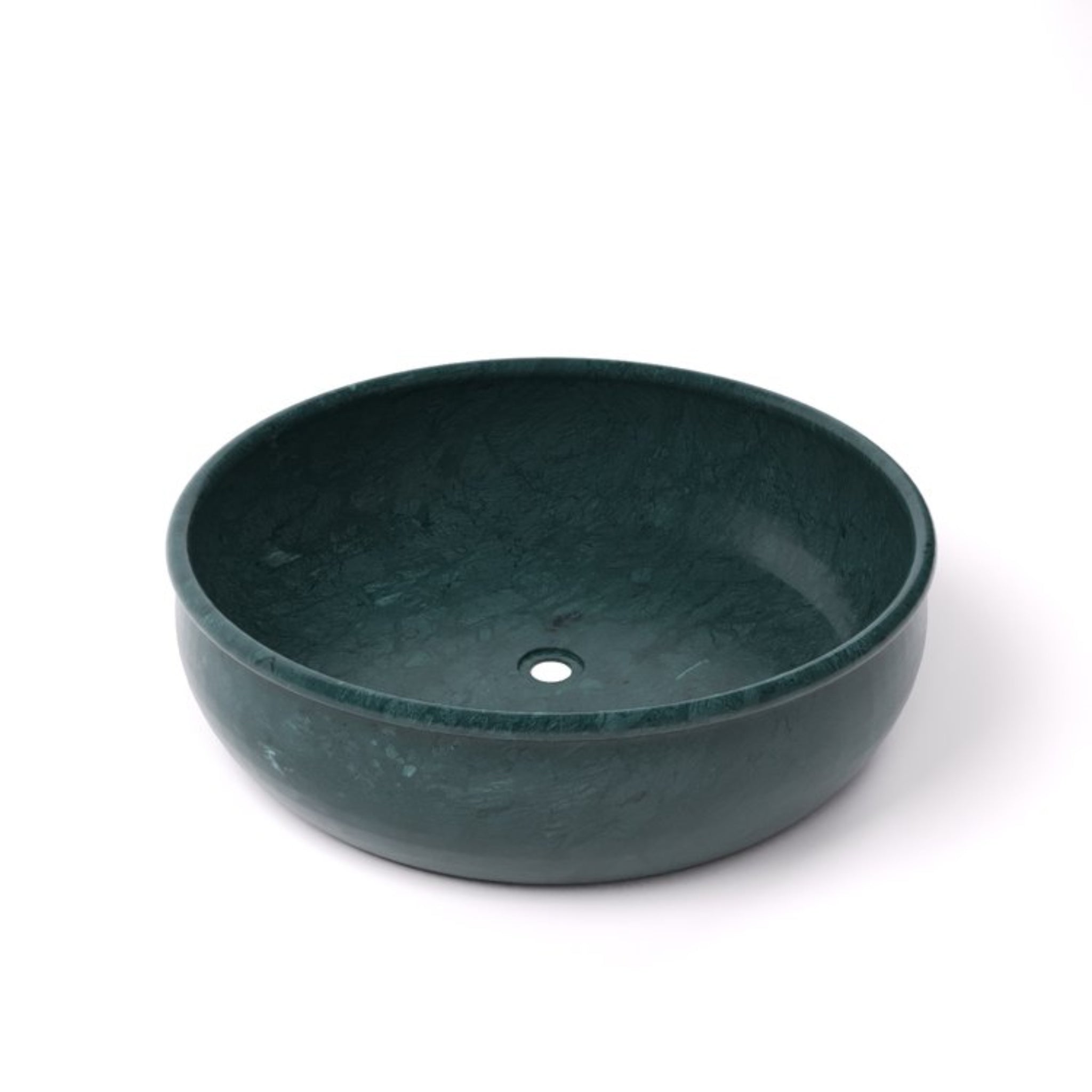 CARVUS VAN ROUND ABOVE COUNTER MARBLE BASIN RAJASTHAN GREEN 457MM