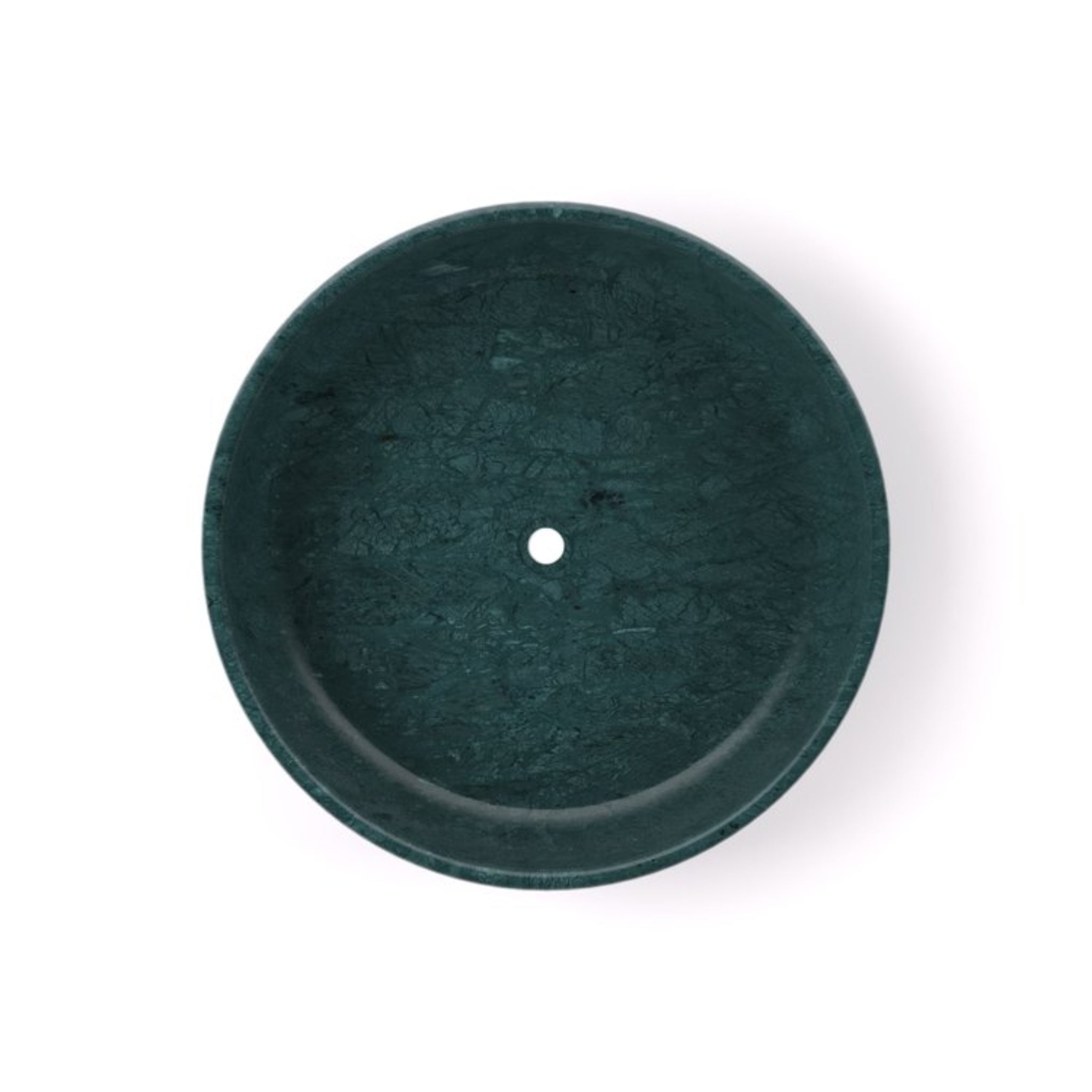 CARVUS VAN ROUND ABOVE COUNTER MARBLE BASIN RAJASTHAN GREEN 457MM