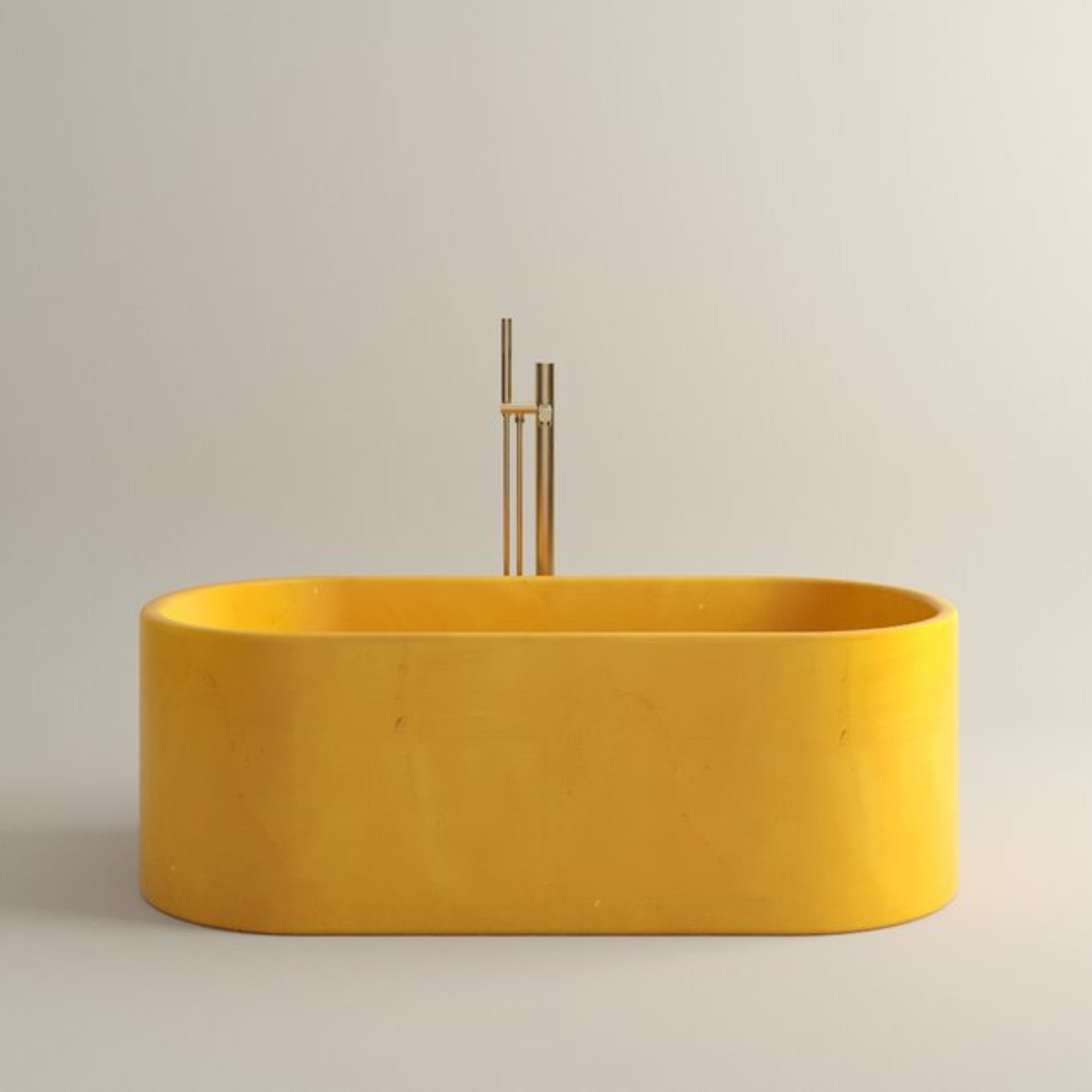 CARVUS RATNA MARBLE FREESTANDING BATHTUB JAISALMER YELLOW (ALL SIZES)