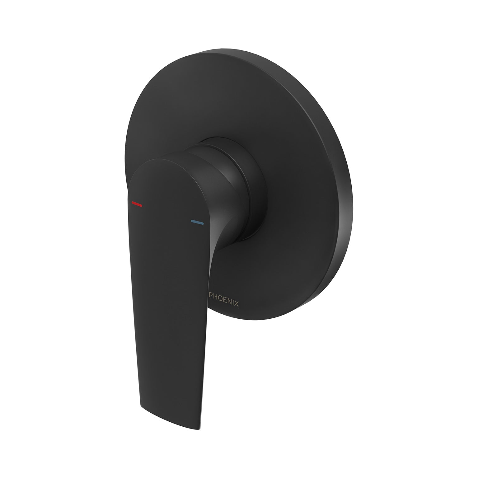 PHOENIX ARLO SHOWER AND WALL MIXER TRIM KIT ONLY MATTE BLACK