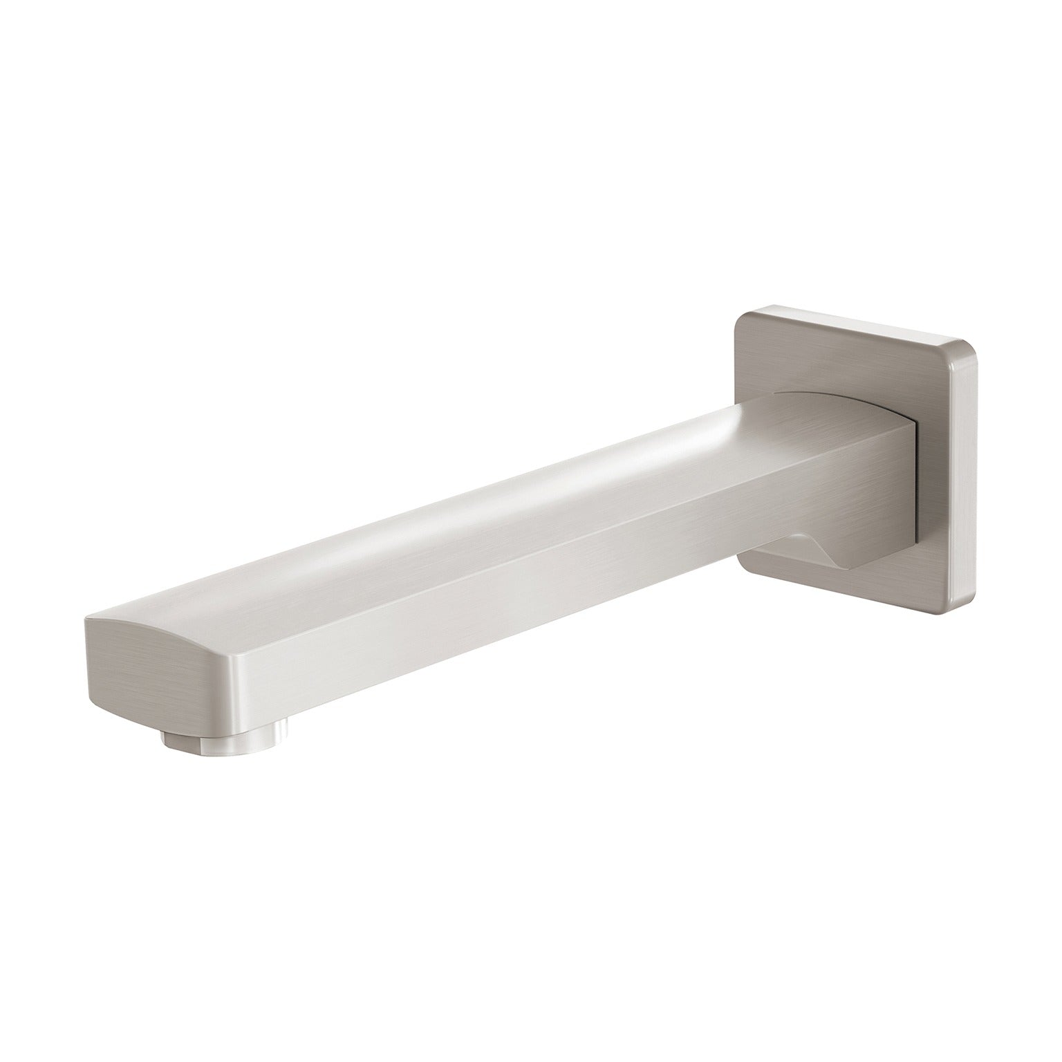 PHOENIX TEVA WALL BATH OUTLET 200MM BRUSHED NICKEL