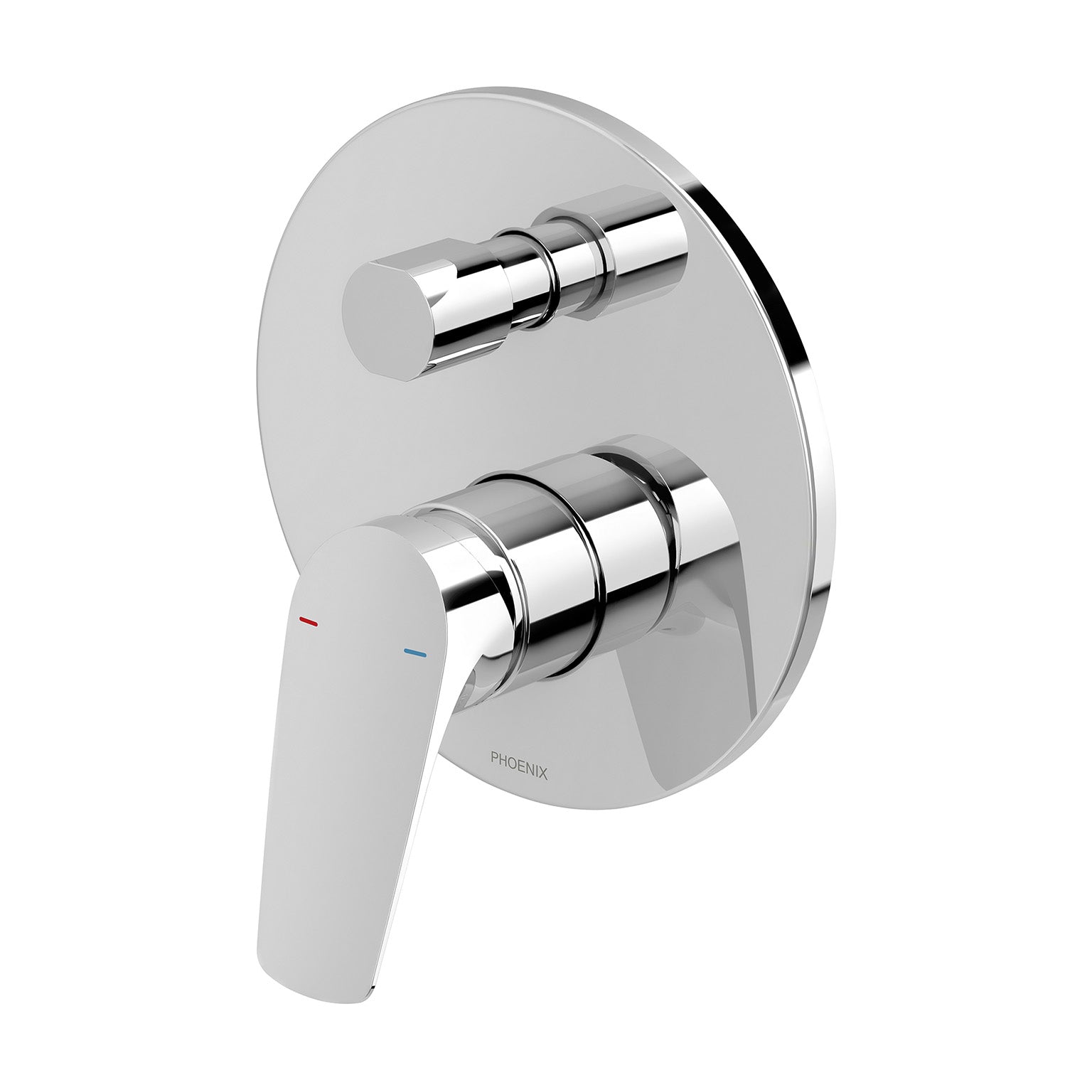 PHOENIX IVY MKII SHOWER AND BATH DIVERTER MIXER TRIM KIT CHROME