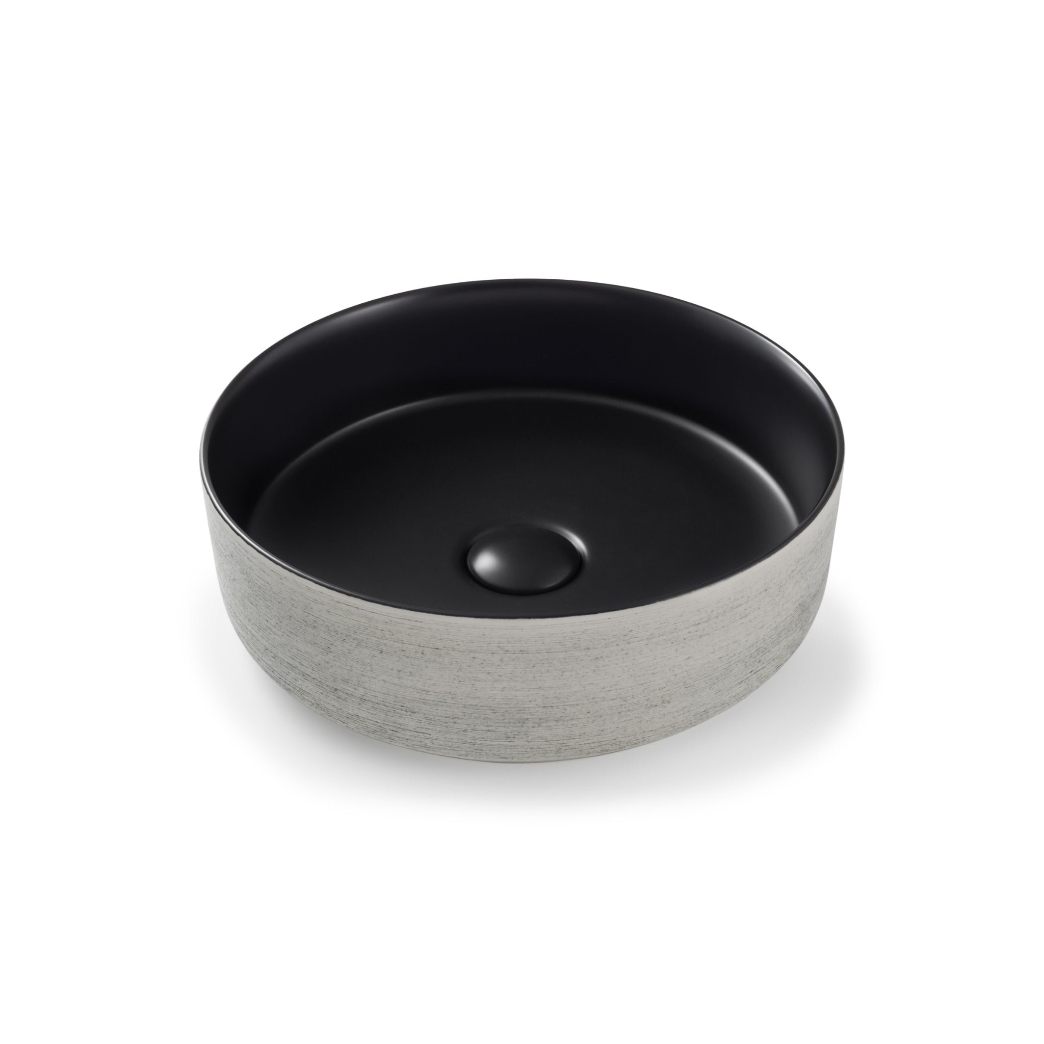 SEIMA ARKO 355 ABOVE COUNTER BASIN BLACK TEXTURE 355MM