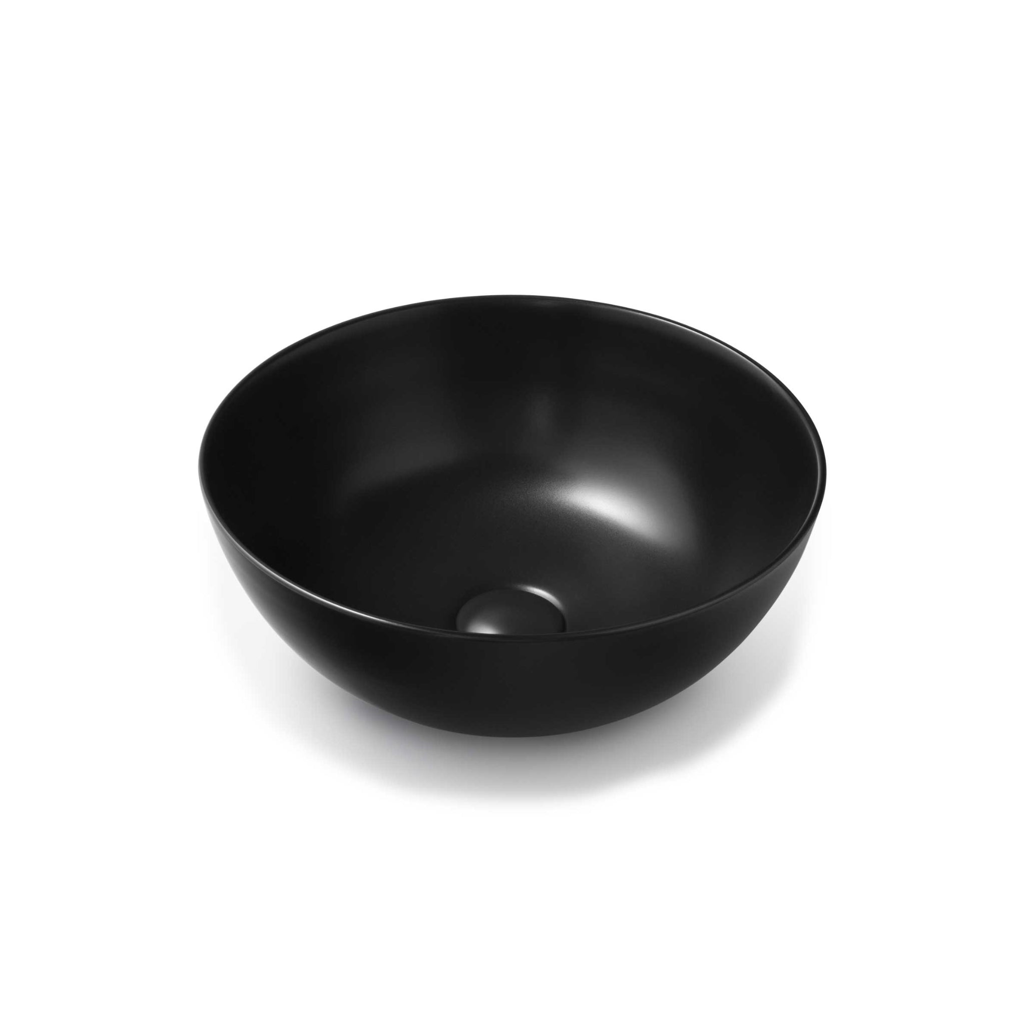 SEIMA ARKO 360 ABOVE COUNTER BASIN SILK MATTE BLACK 355MM