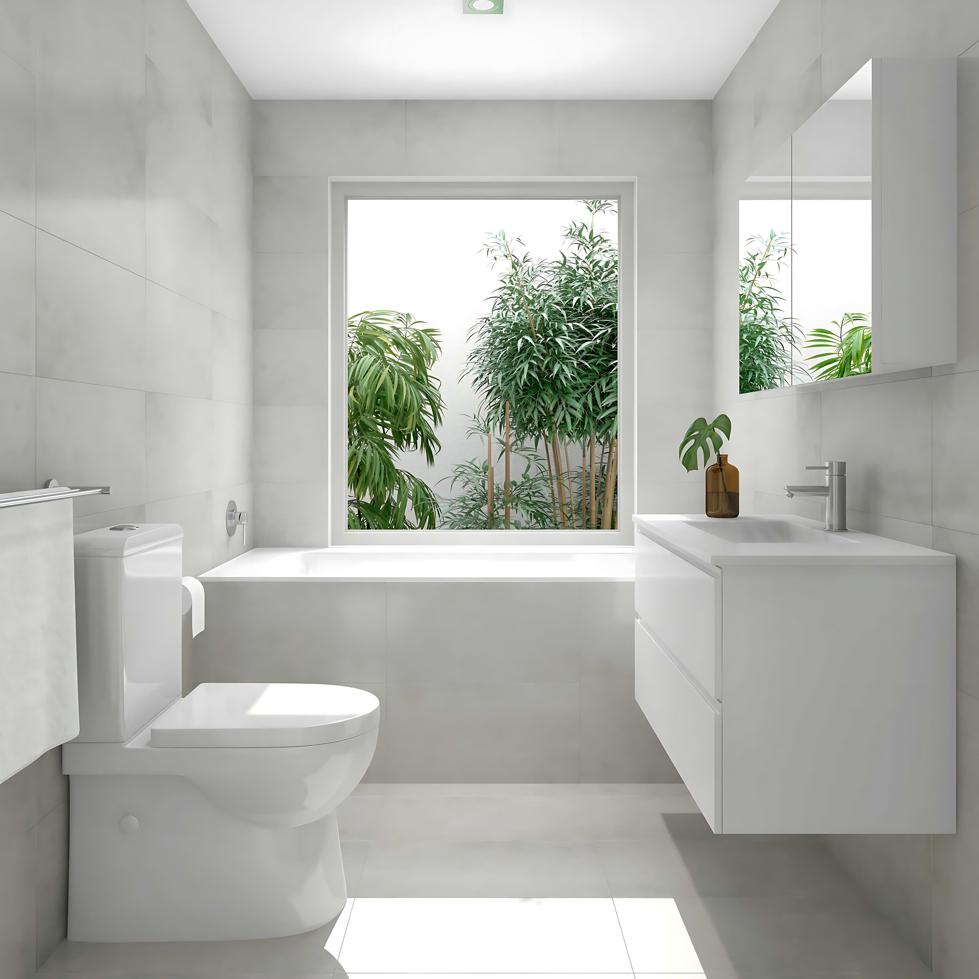 SEIMA CHIOS 102 TONDO INSET BATHTUB WITH PREMIUM OVERFLOW GLOSS WHITE (AVAILABLE IN 1525MM, 1675MM AND 1790MM)