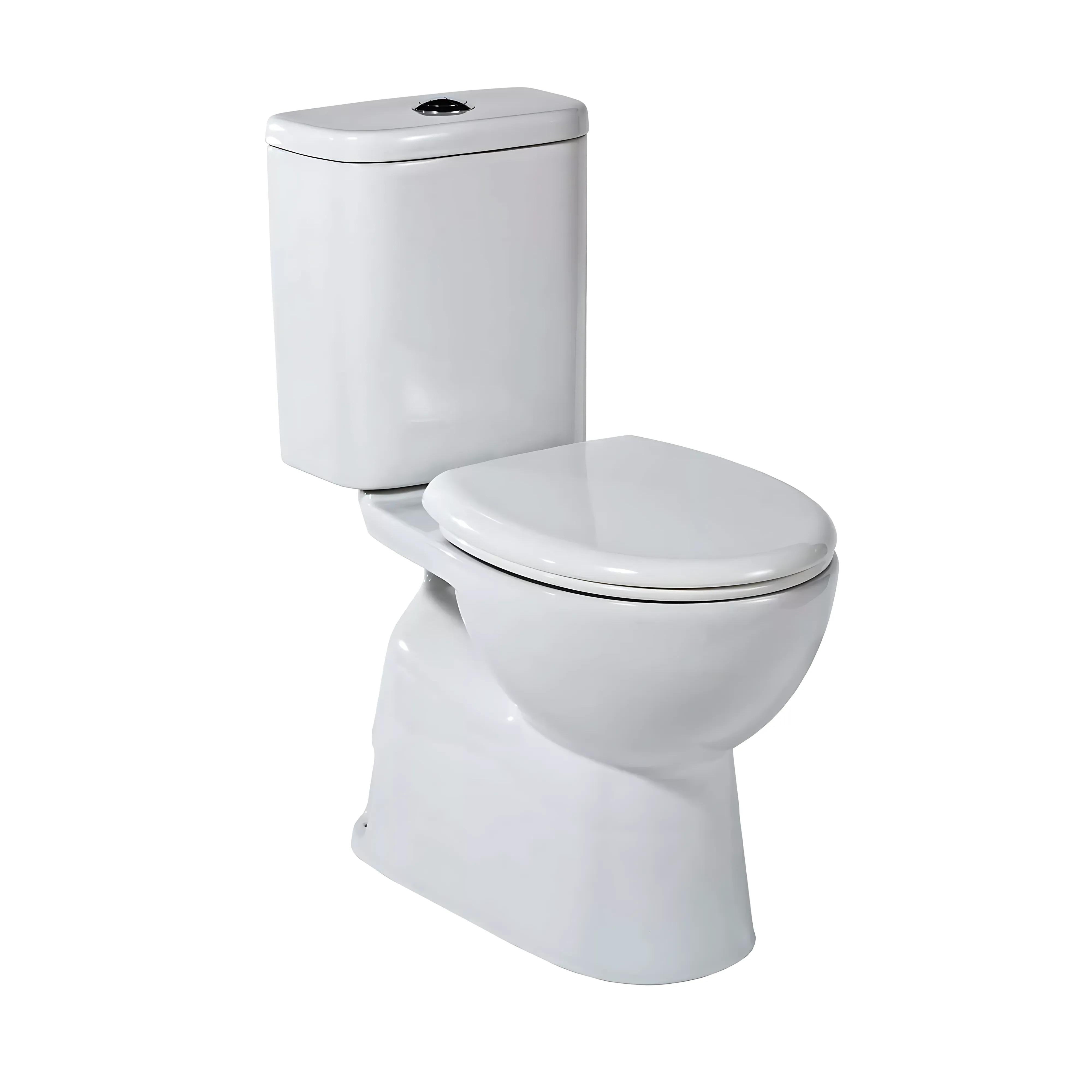 SEIMA SYROS RIMLESS CLOSE COUPLED TOILET SUITE GLOSS WHITE