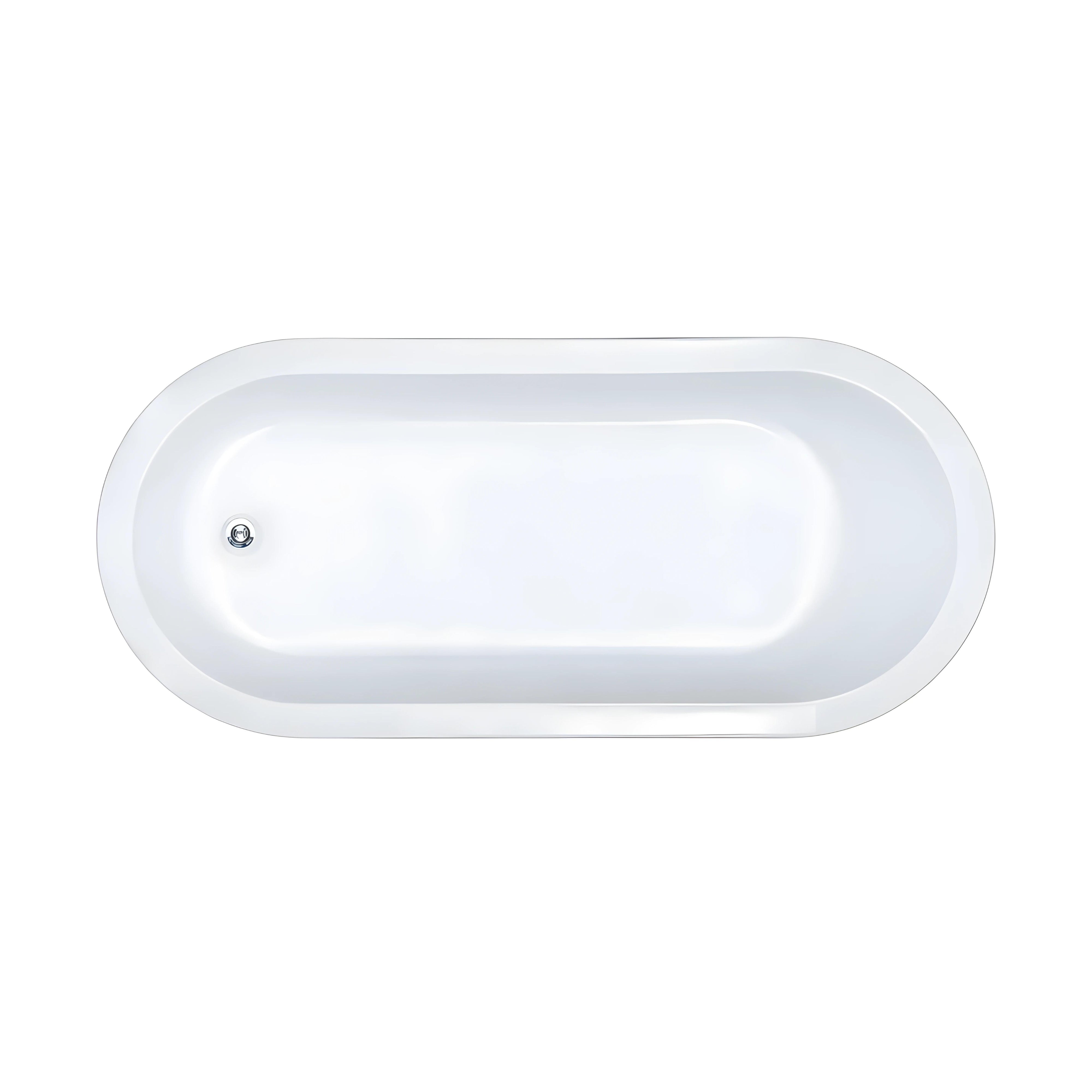 SEIMA LIMNI 135 ISLAND BATHTUB GLOSS WHITE 1700MM