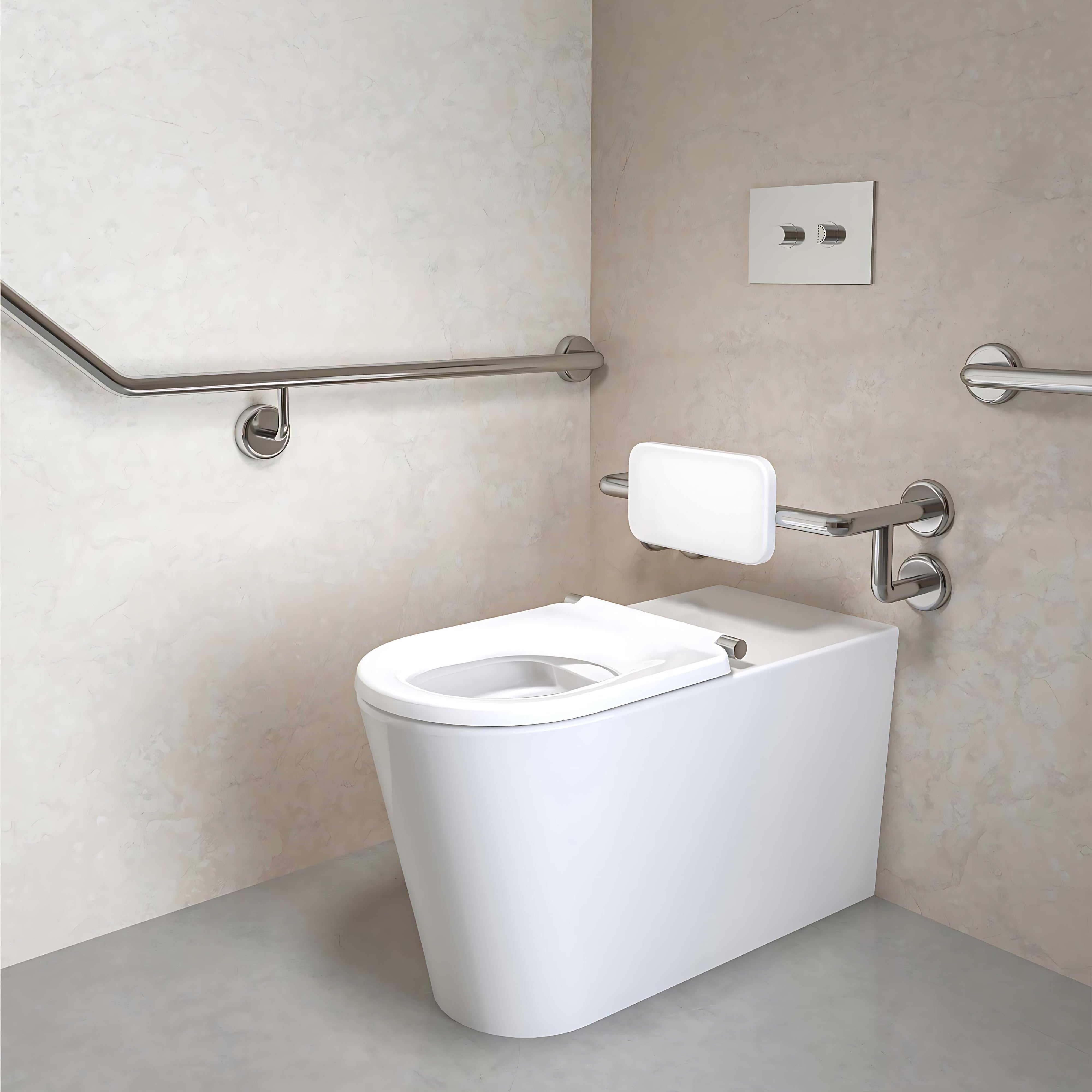 SEIMA MODIA CARE RIMLESS WALL FACED TOILET SUITE GLOSS WHITE