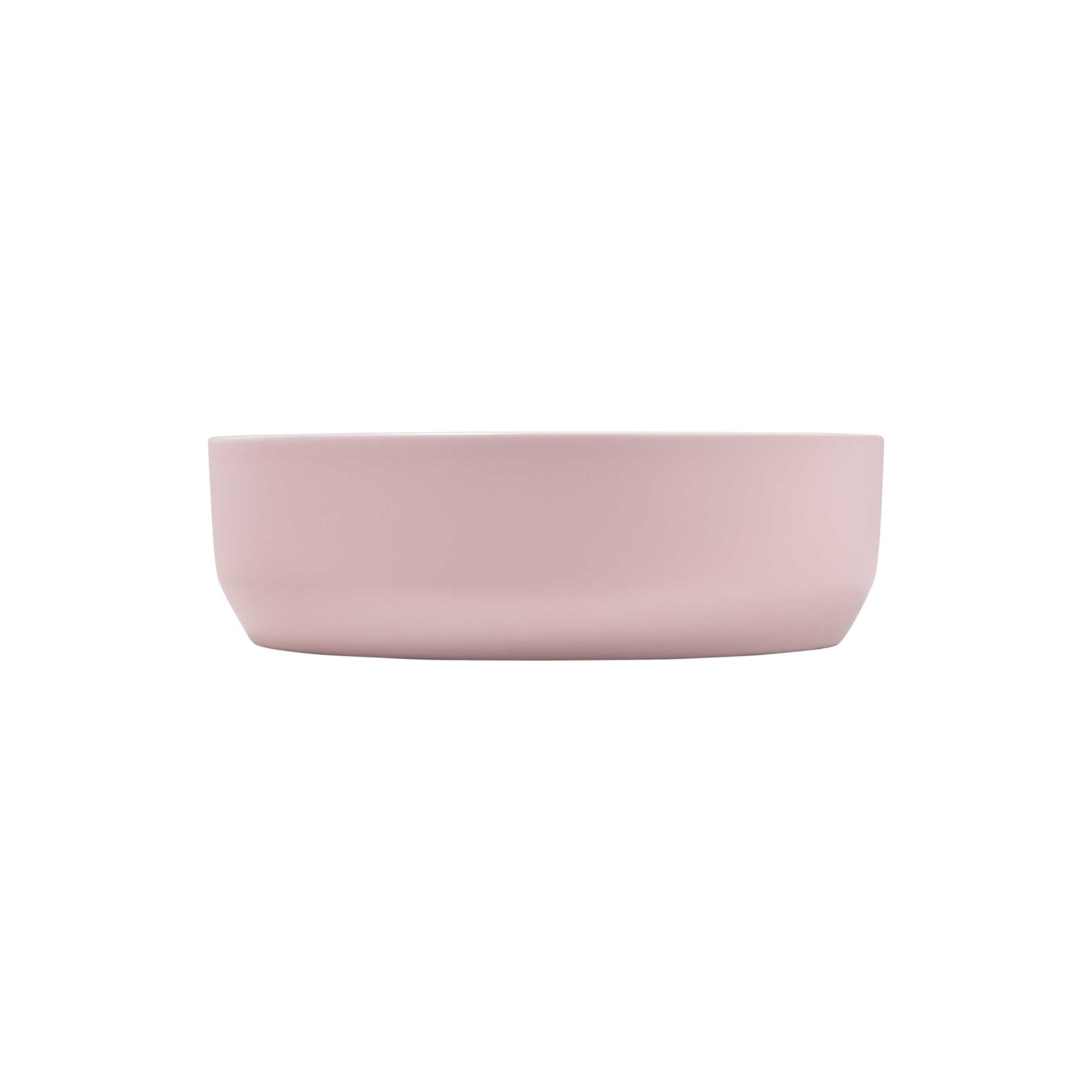 SEIMA AURORA 385 ABOVE COUNTER BASIN SILK MATTE ROSE QUARTZ 385MM