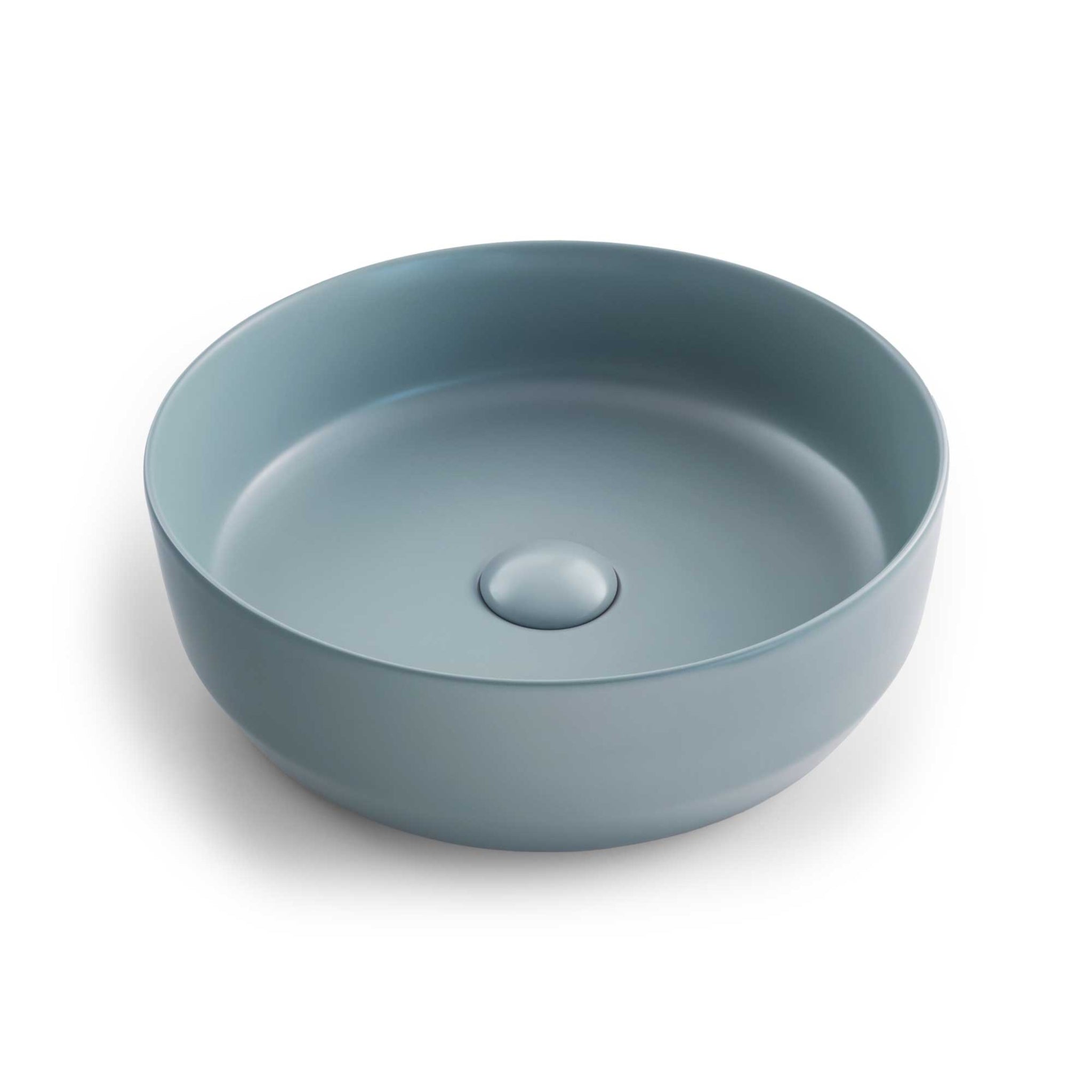 SEIMA AURORA 385 ABOVE COUNTER BASIN SILK MATTE WINTER SEA 385MM