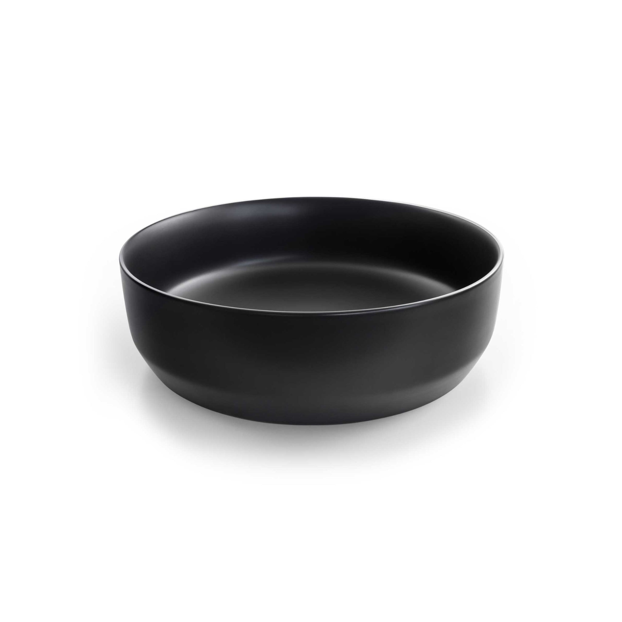 SEIMA AURORA 385 ABOVE COUNTER BASIN SILK MATTE BLACK 385MM