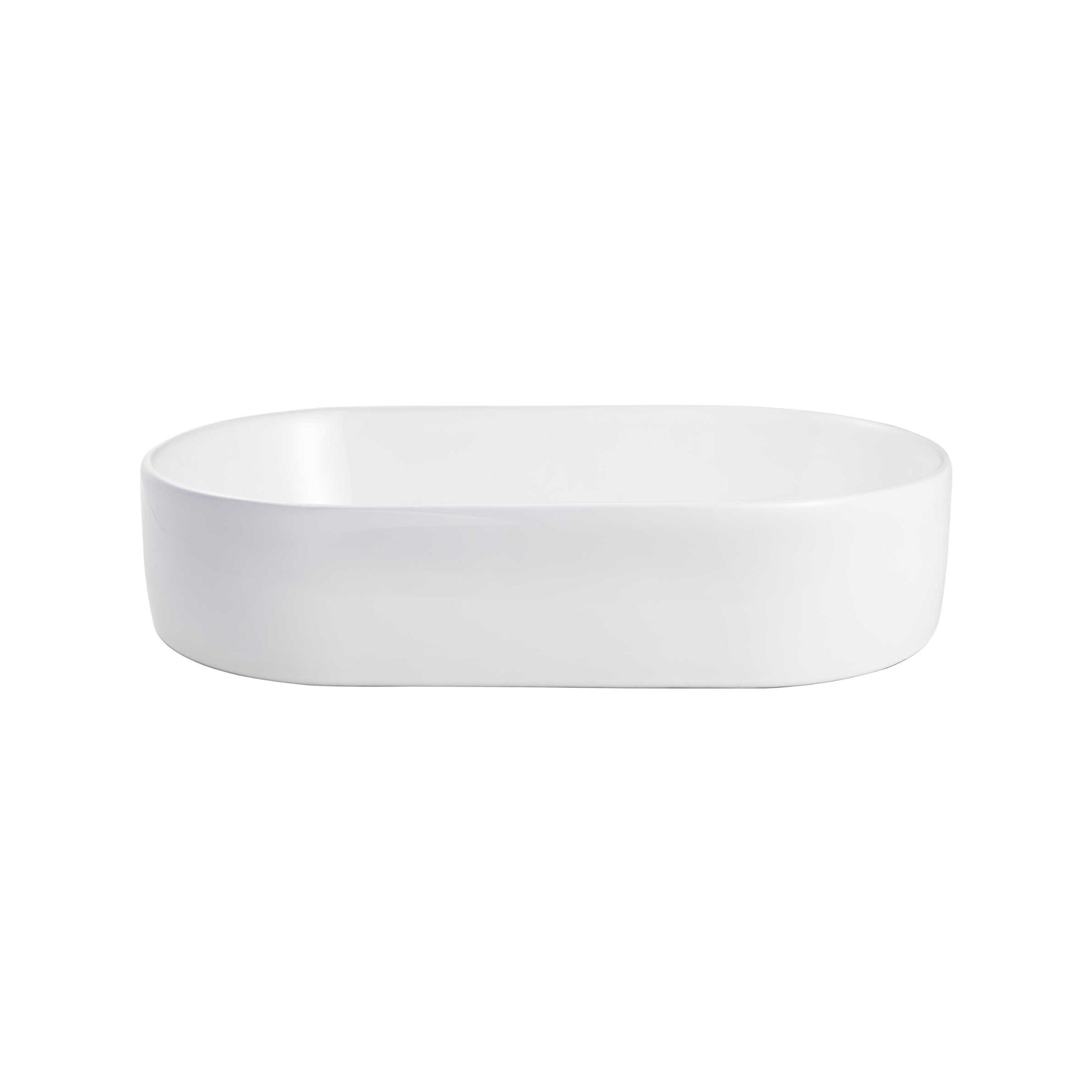 SEIMA AURORA 530 ABOVE COUNTER BASIN SILK MATTE WHITE 530MM