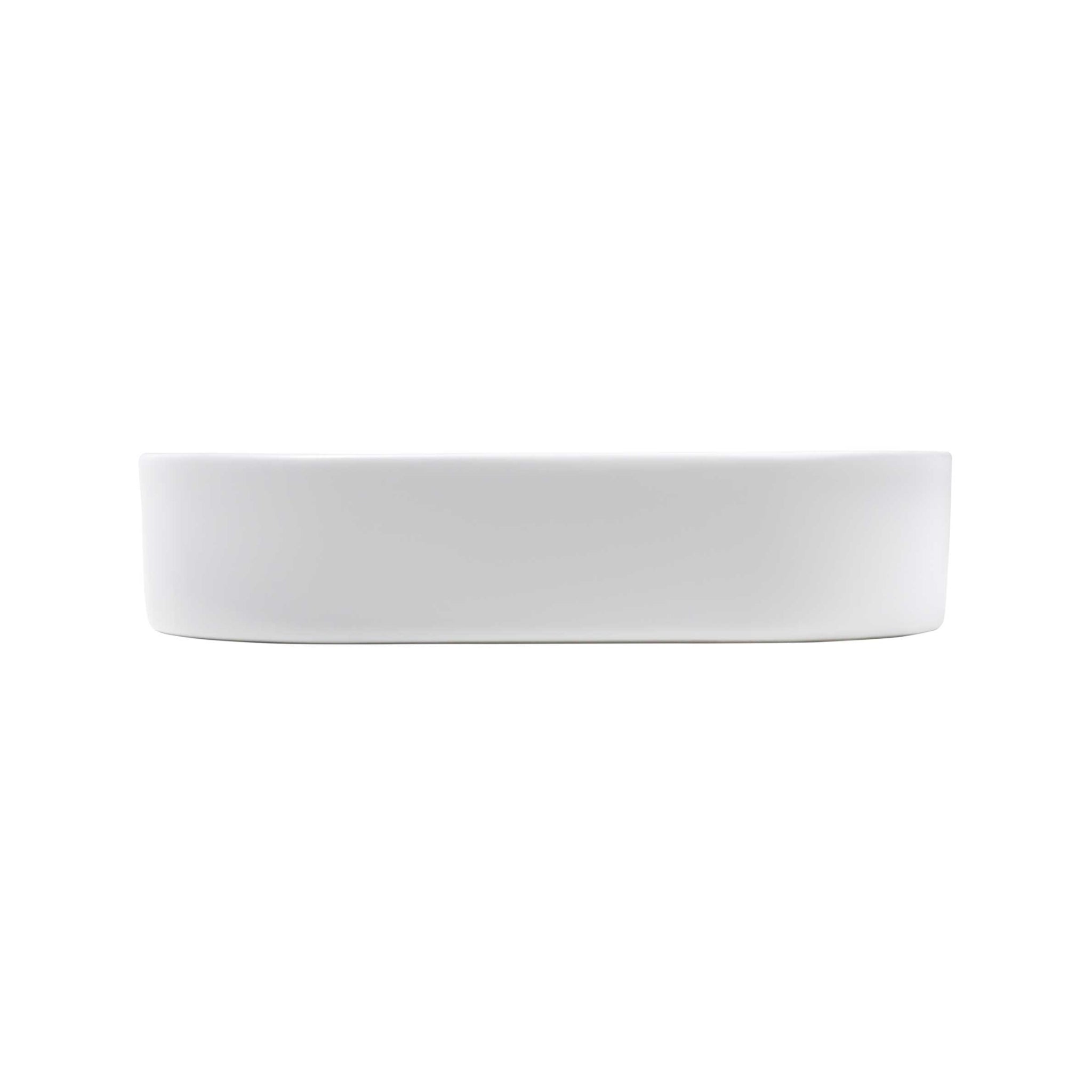 SEIMA AURORA 530 ABOVE COUNTER BASIN SILK MATTE WHITE 530MM