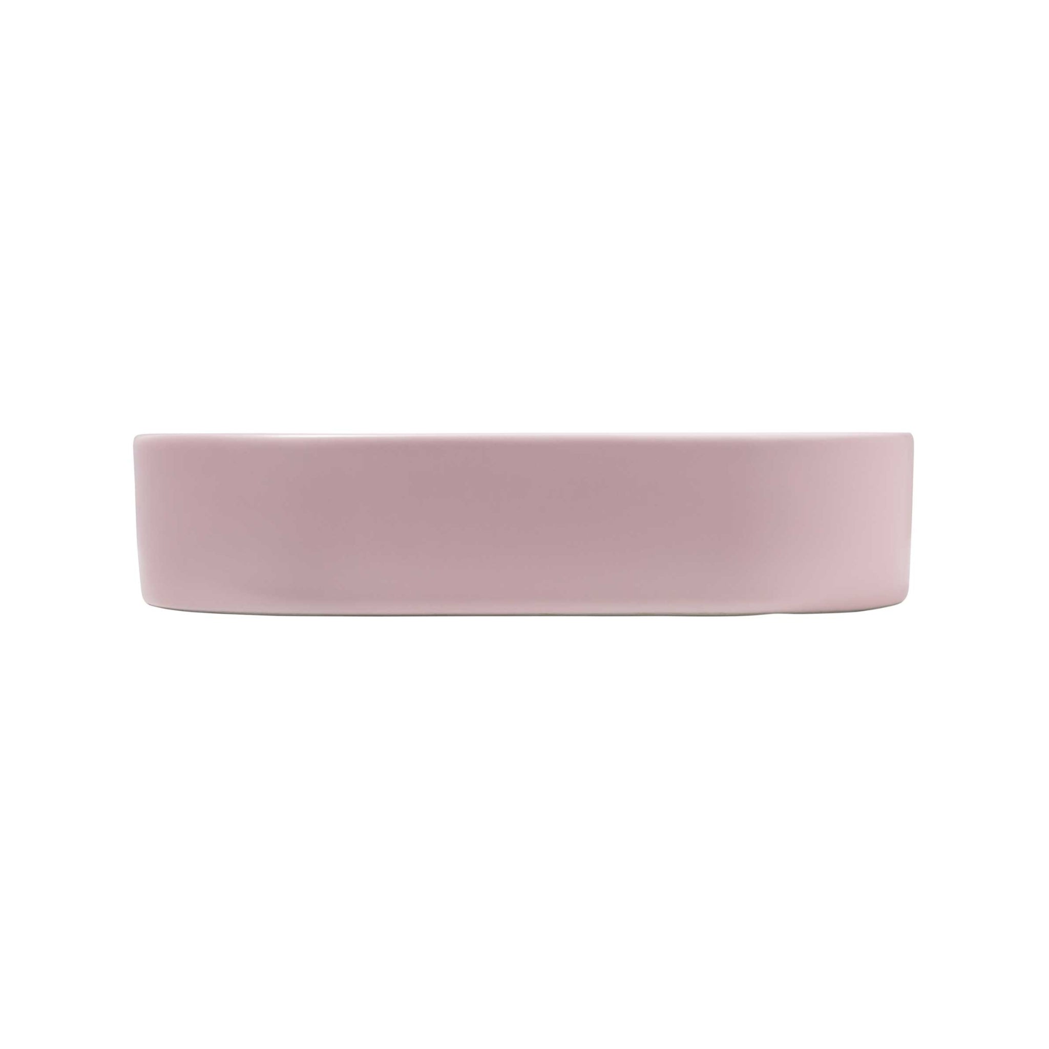 SEIMA AURORA 530 ABOVE COUNTER BASIN SILK MATTE ROSE QUARTZ 530MM