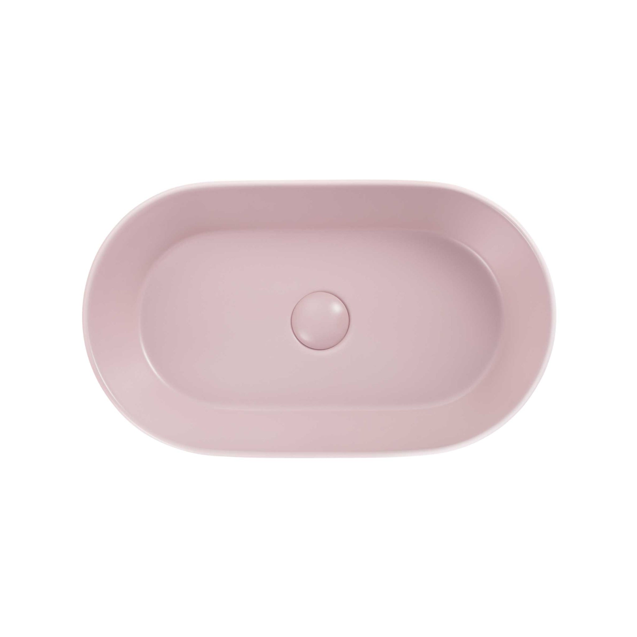 SEIMA AURORA 530 ABOVE COUNTER BASIN SILK MATTE ROSE QUARTZ 530MM