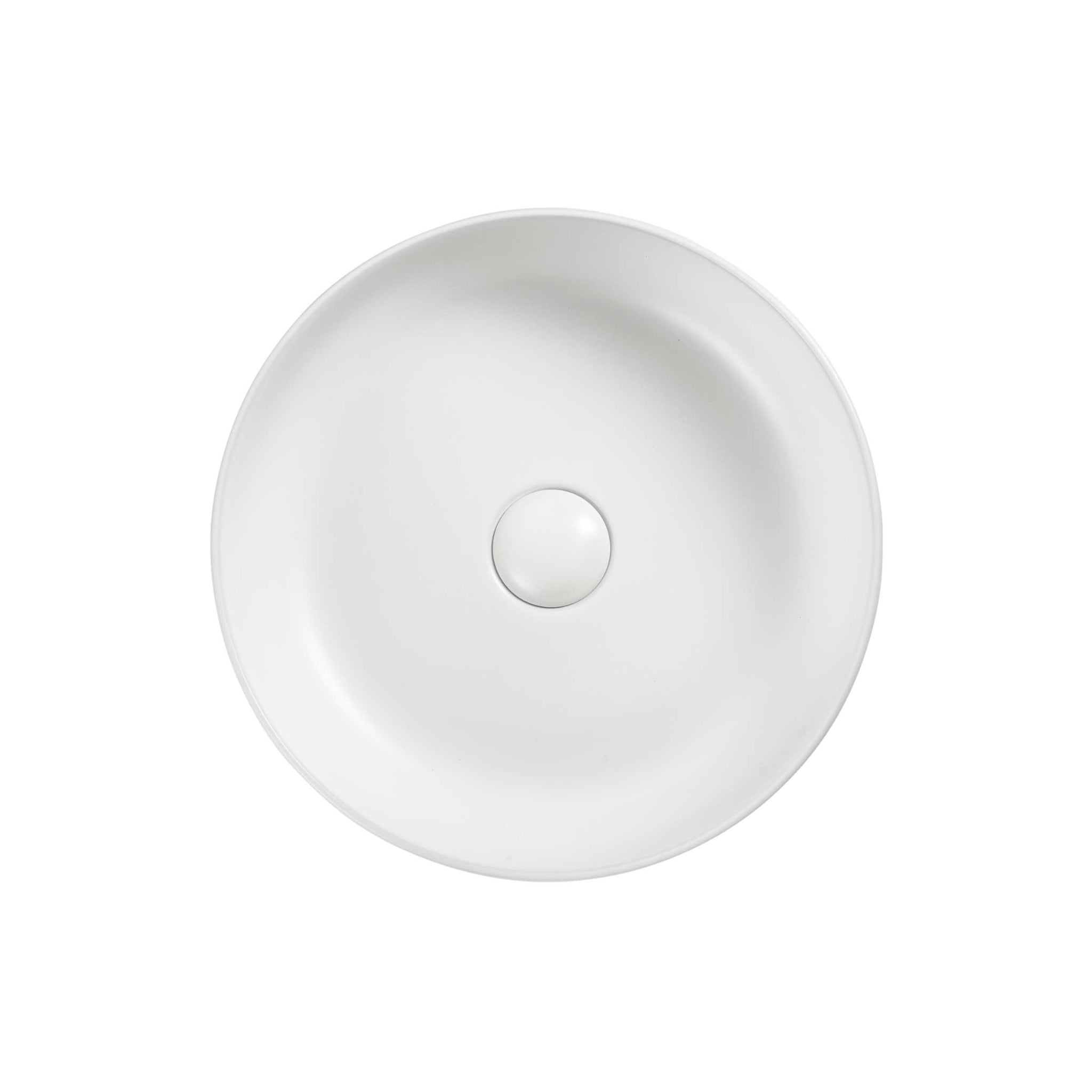 SEIMA AURORA 380 ABOVE COUNTER BASIN SILK MATTE WHITE 380MM