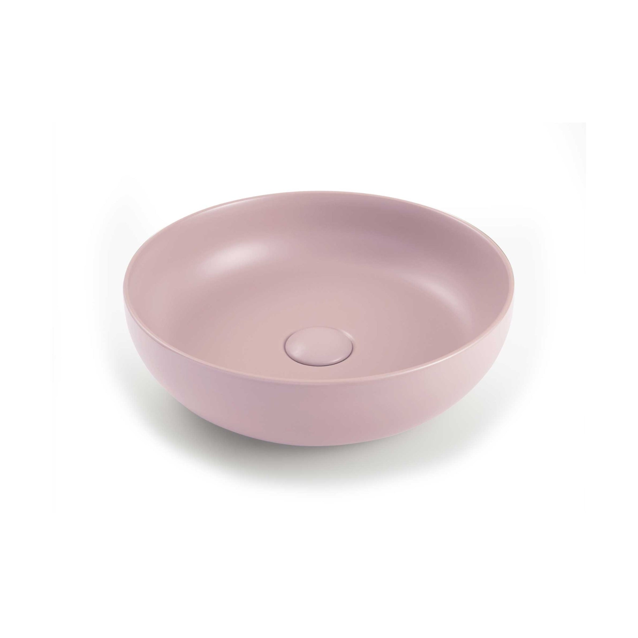 SEIMA AURORA 380 ABOVE COUNTER BASIN SILK MATTE ROSE QUARTZ 380MM