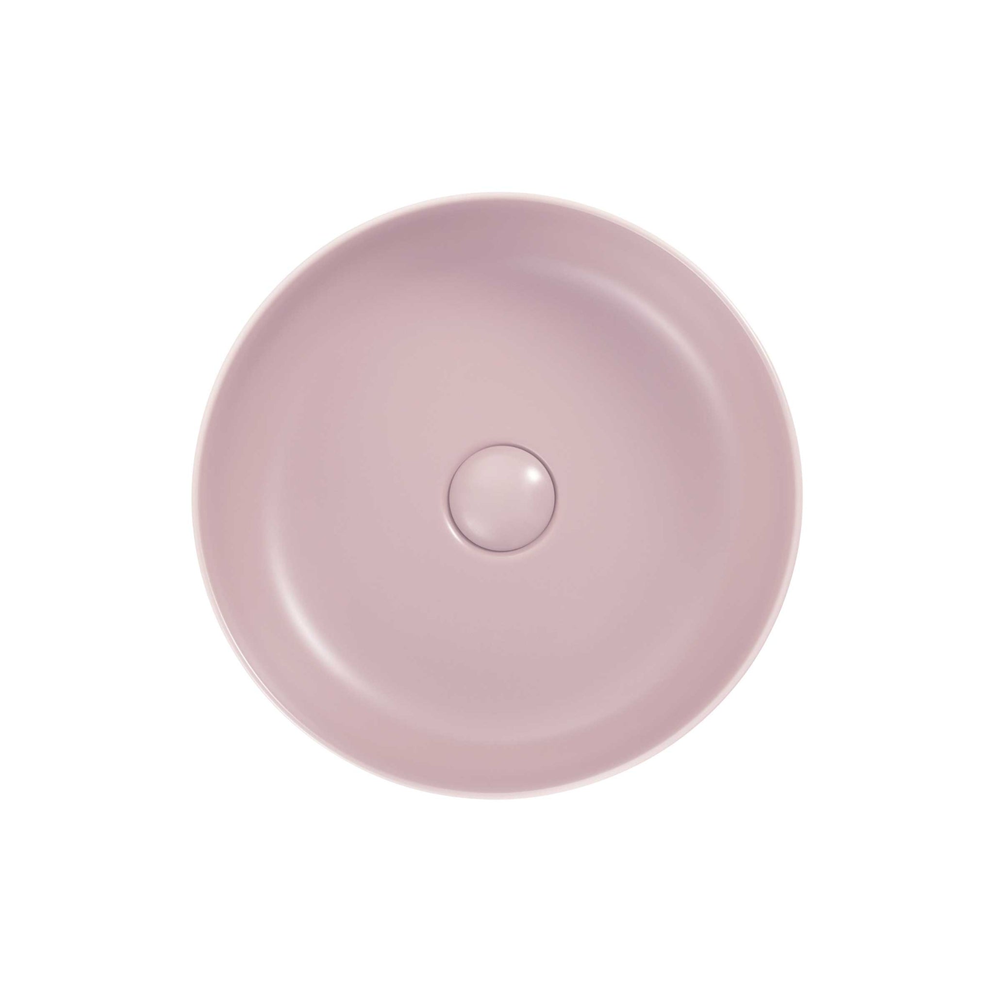 SEIMA AURORA 380 ABOVE COUNTER BASIN SILK MATTE ROSE QUARTZ 380MM