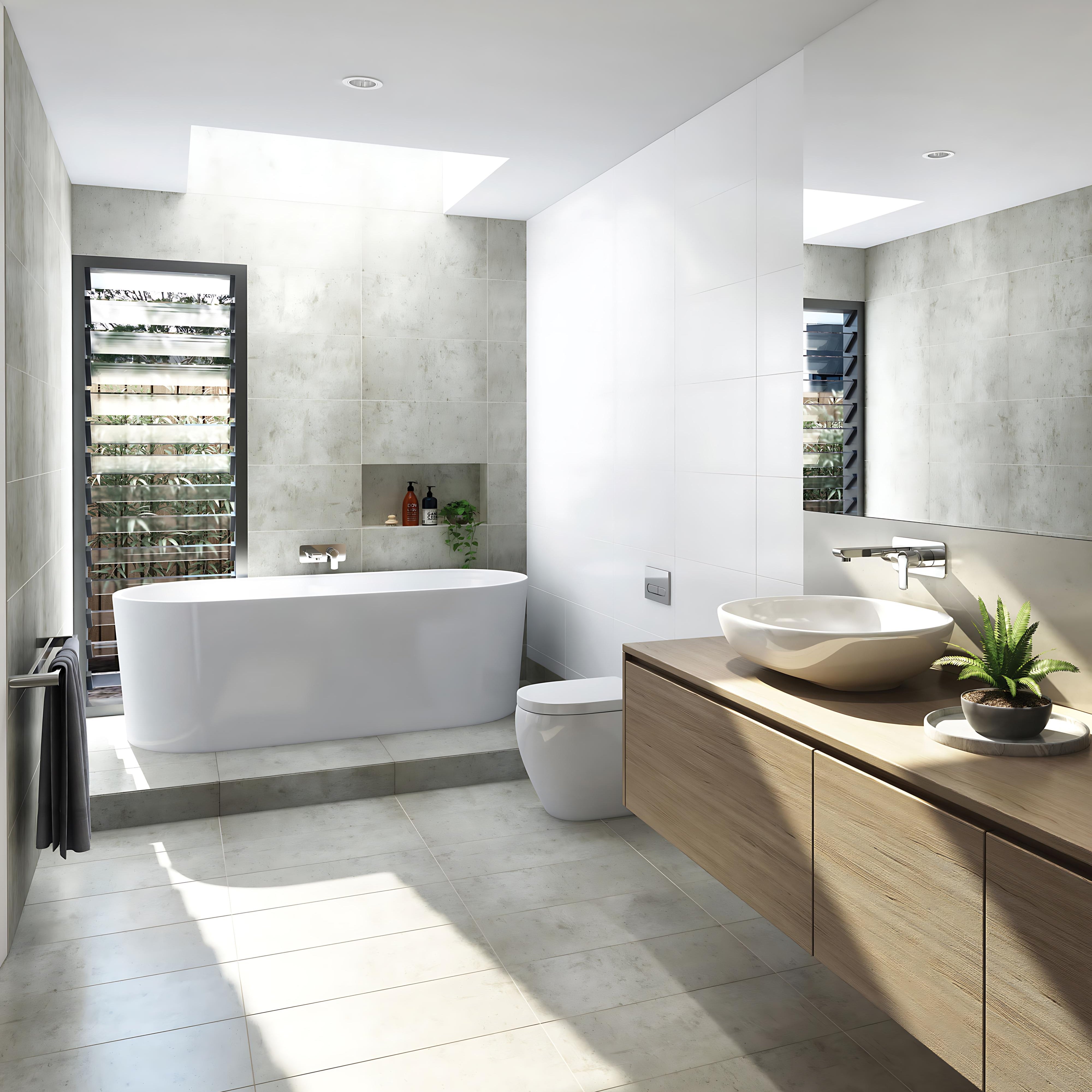 SEIMA LIMNI 101 FREESTANDING BATHTUB GLOSS WHITE (AVAILABLE IN 1500MM AND 1700MM)