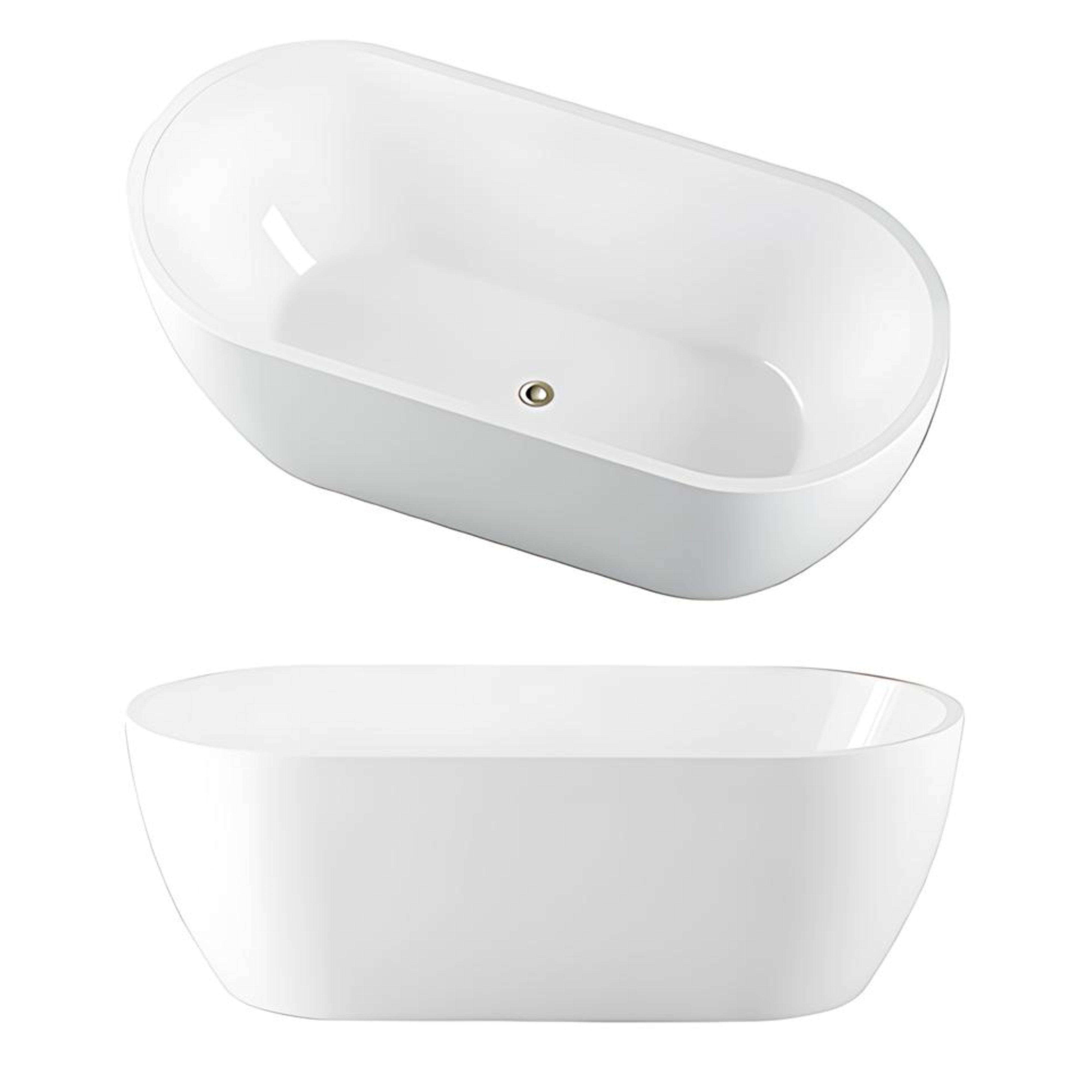 SEIMA ARKO 120 FREESTANDING BATHTUB MATTE WHITE (AVAILABLE IN 1500MM AND 1700MM)