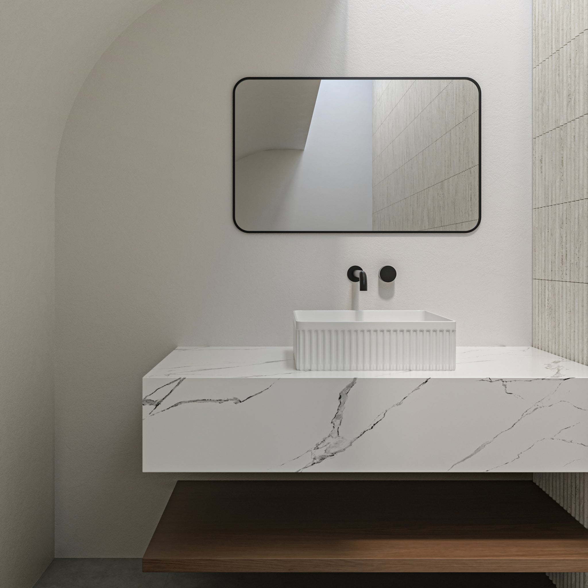 SEIMA CLEO 365 ABOVE COUNTER BASIN GLOSS WHITE 365MM