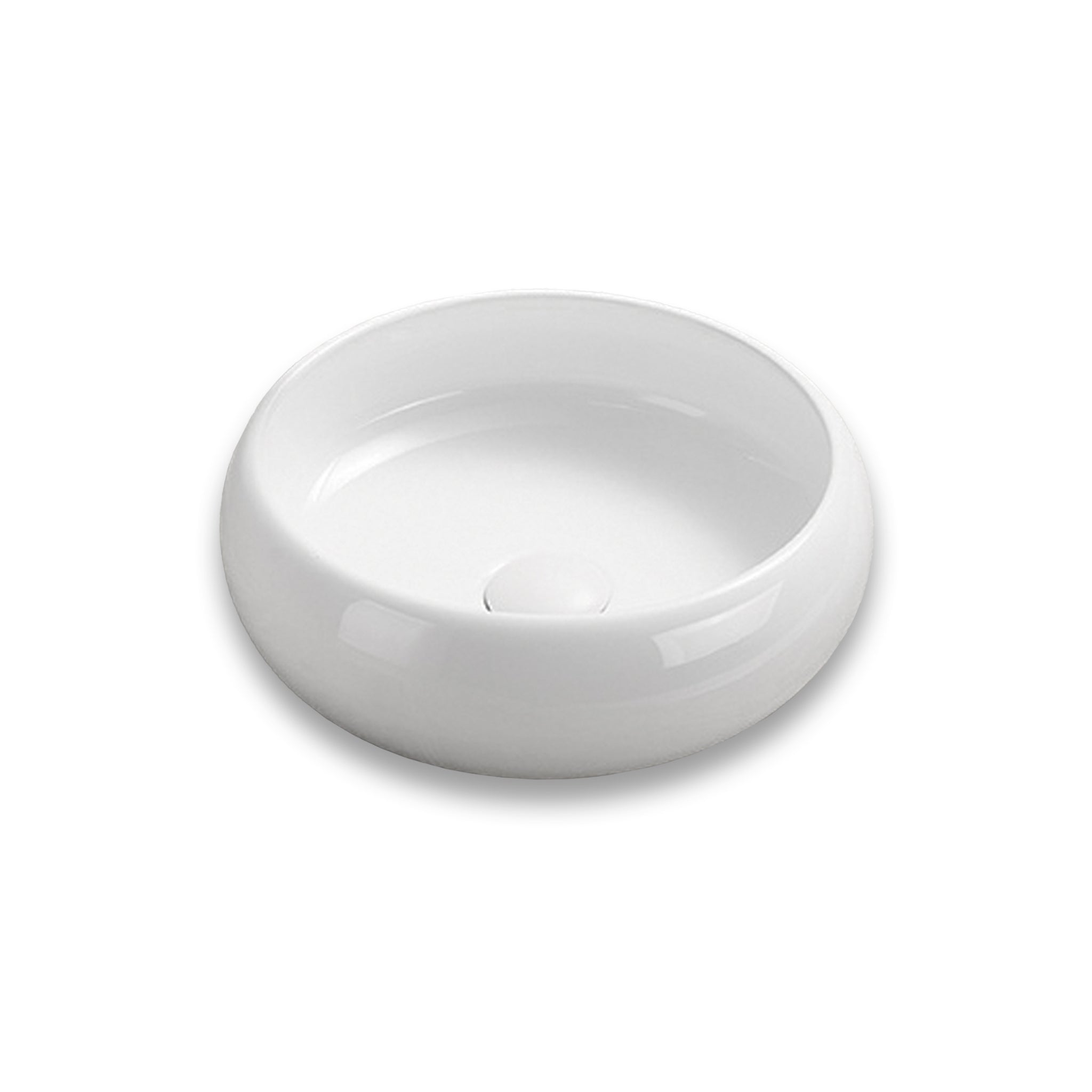 SEIMA ARKO 361 ABOVE COUNTER BASIN GLOSS WHITE 360MM