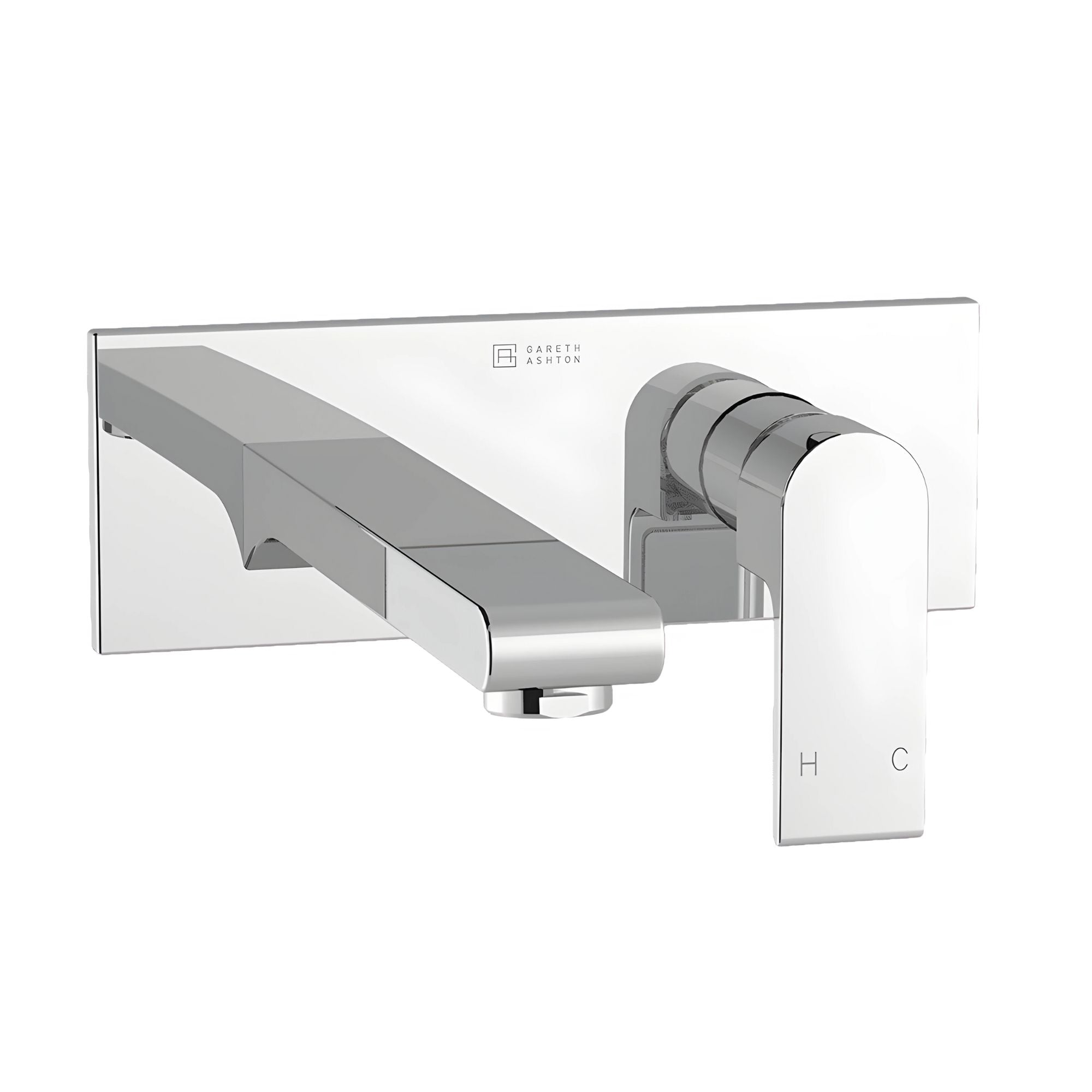 GARETH ASHTON PARK AVENUE WALL BASIN / BATH MIXER SET CHROME