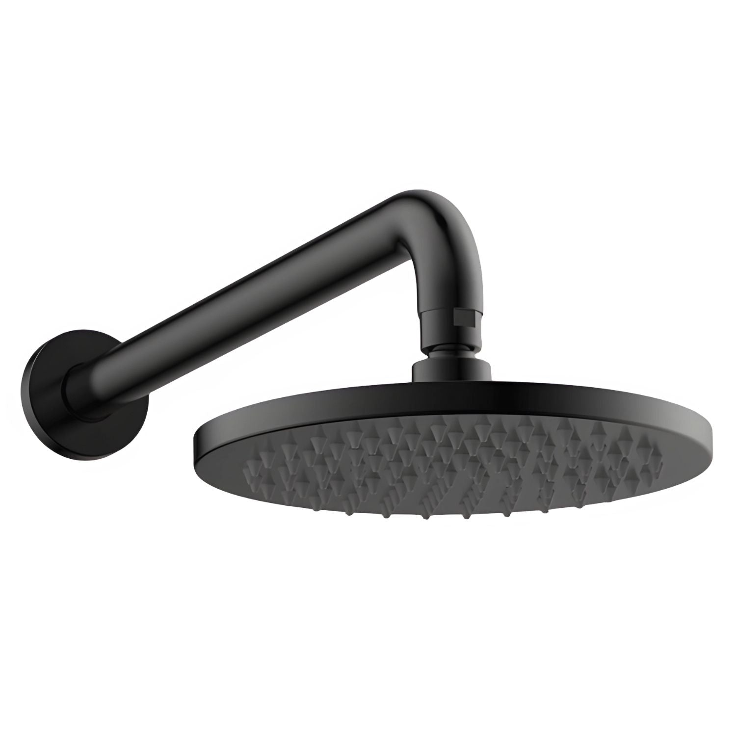 GARETH ASHTON BRASS HORIZONTAL SHOWER 200MM BLACK