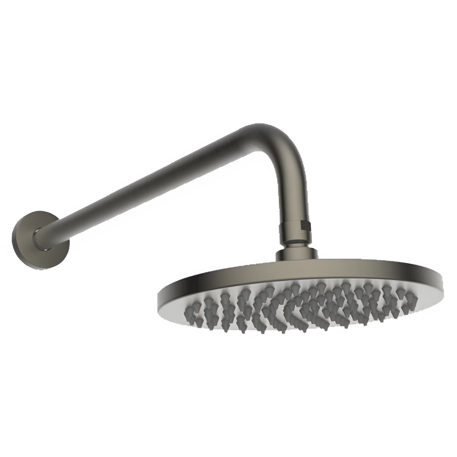 GARETH ASHTON BRASS HORIZONTAL SHOWER 200MM GUN METAL