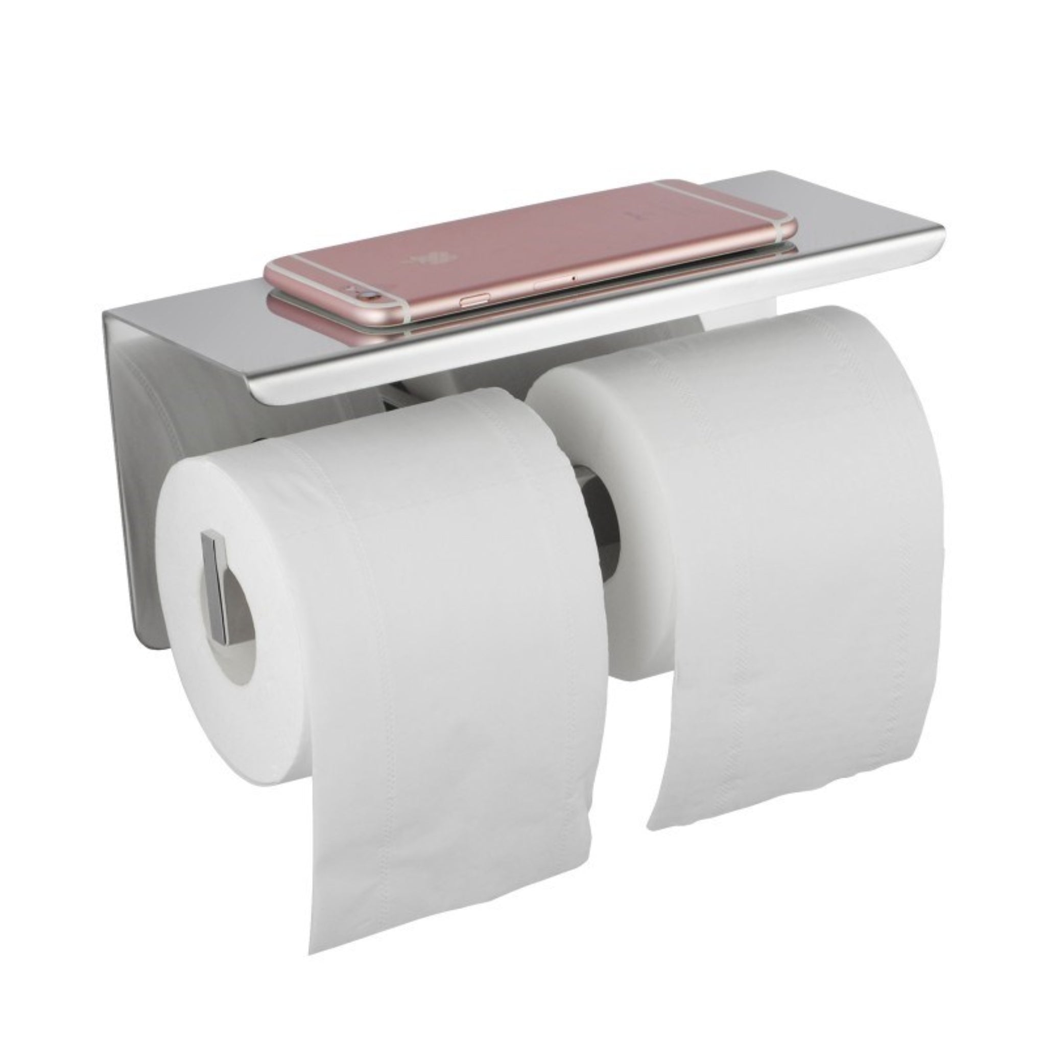 AQUAPERLA IVANO TOILET PAPER HOLDER 250MM CHROME