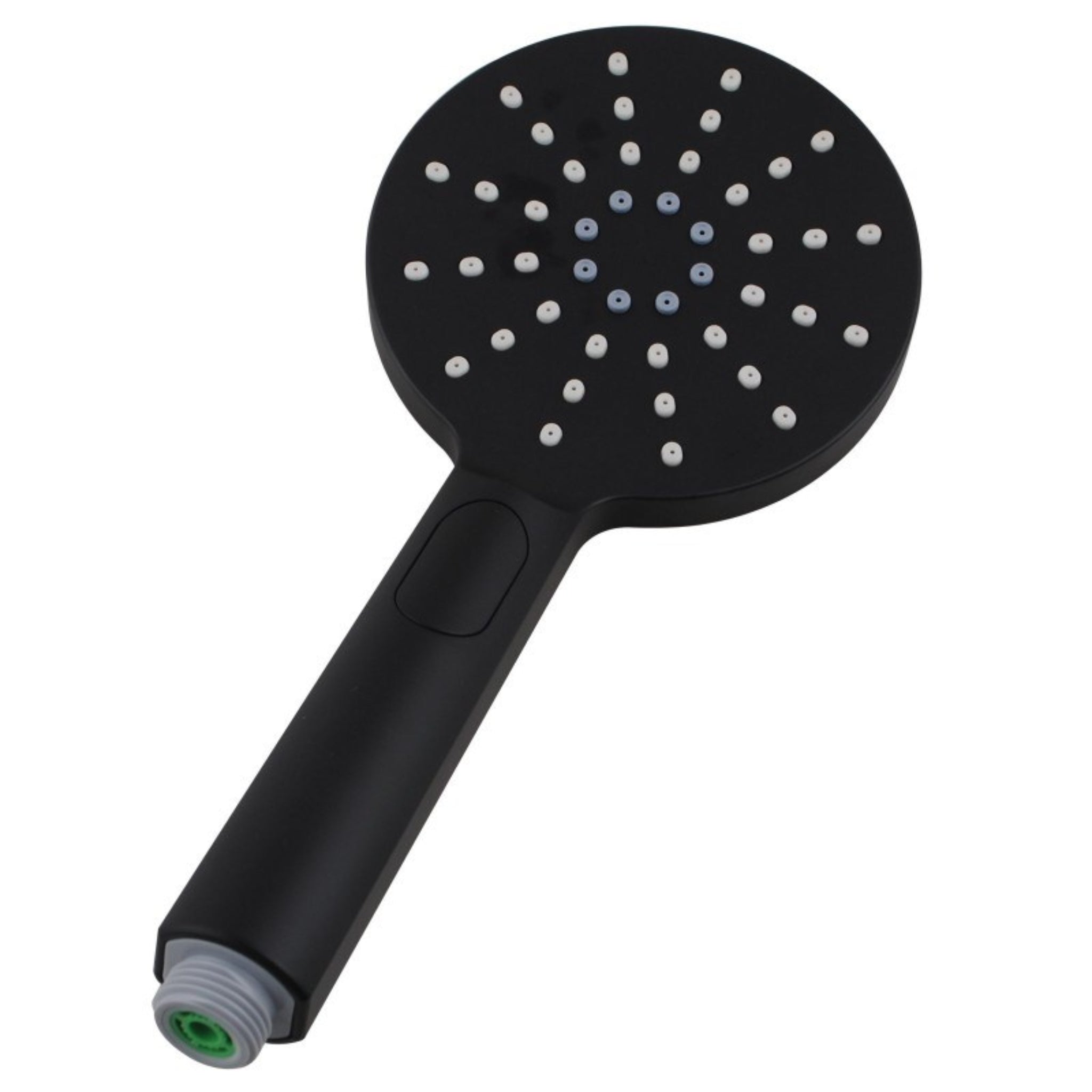 AQUAPERLA ROUND HANDHELD SHOWER HEAD 120MM BLACK