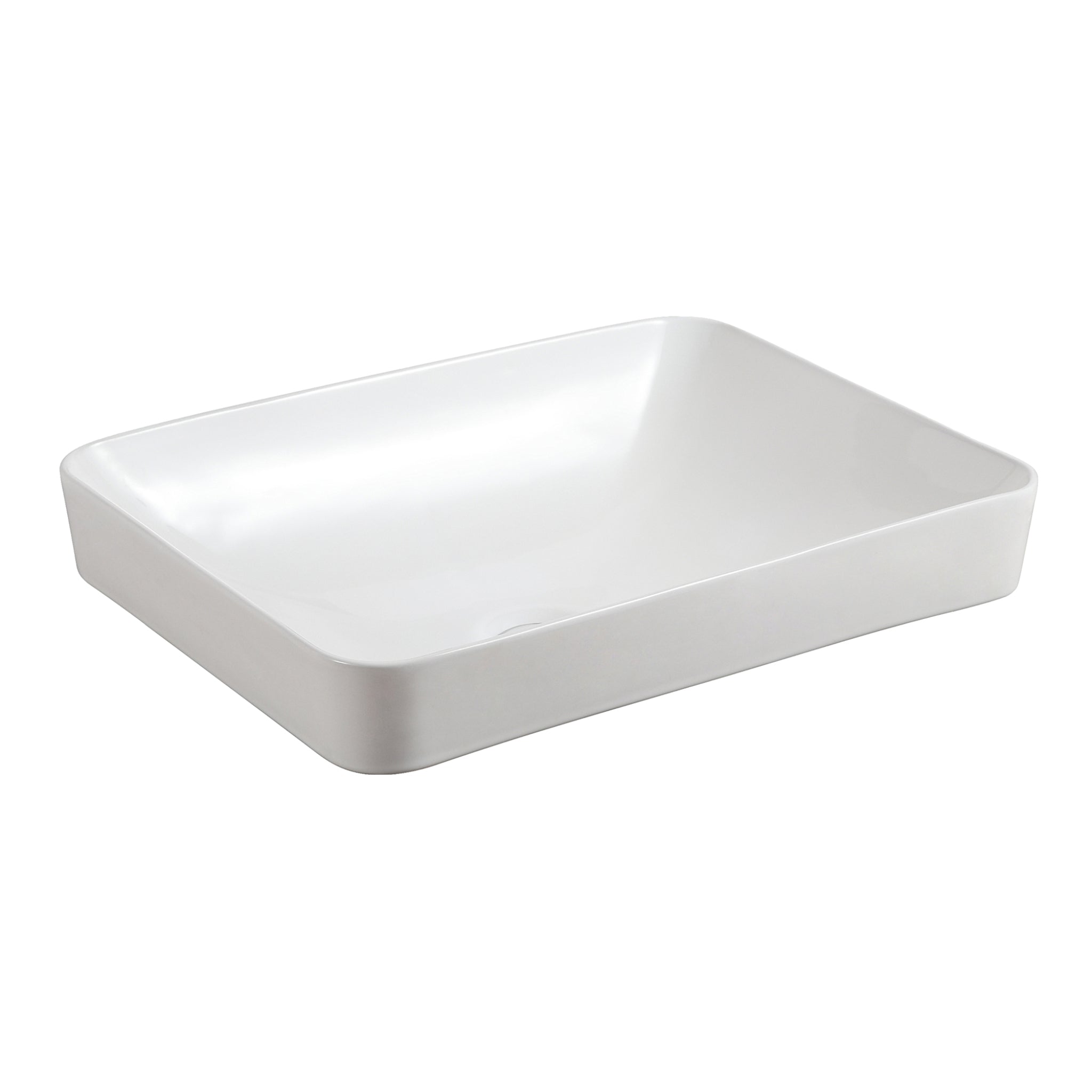 SEIMA OBELLO 500 SEMI-INSET BASIN GLOSS WHITE 500MM