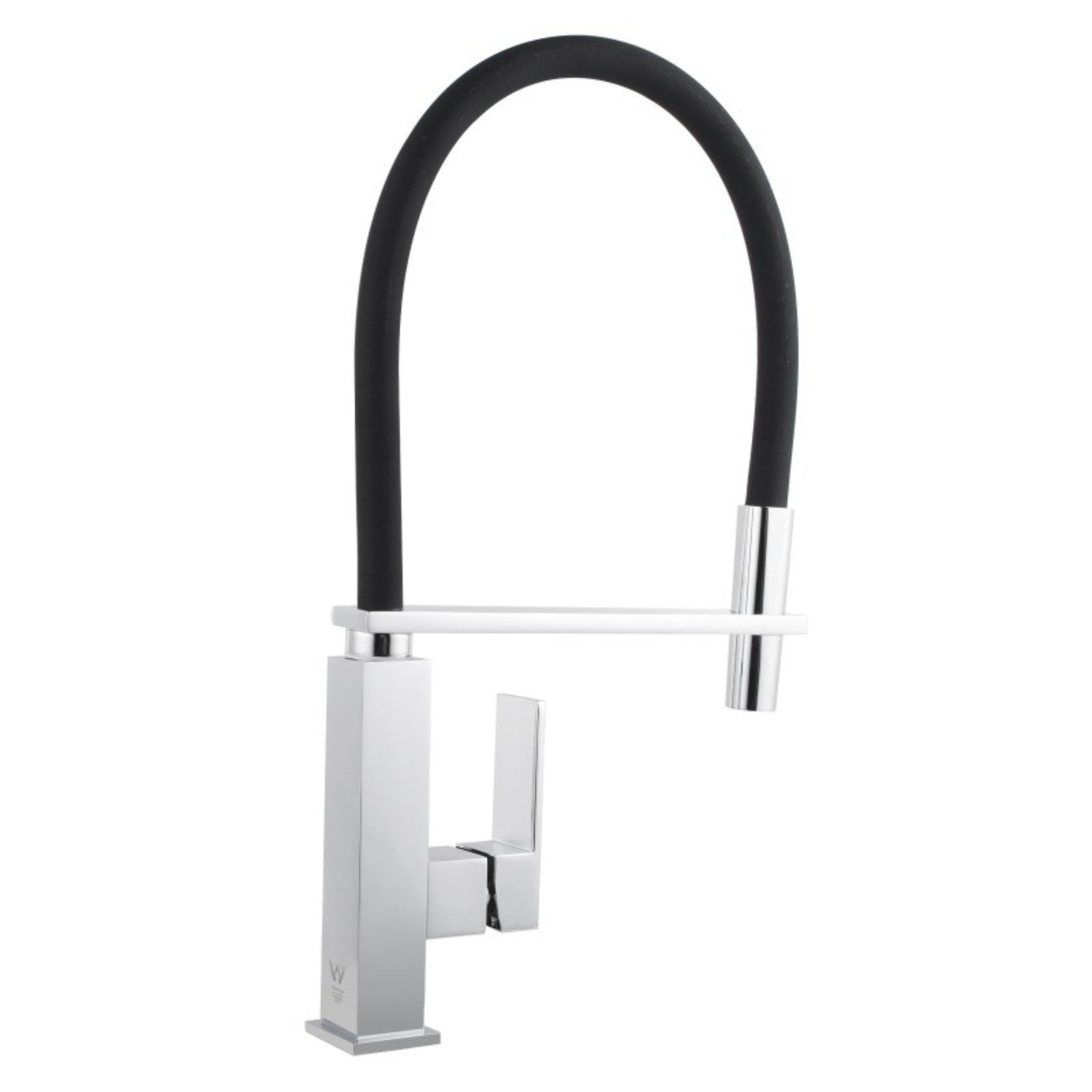 AQUAPERLA PULL OUT KITCHEN MIXER 412MM CHROME