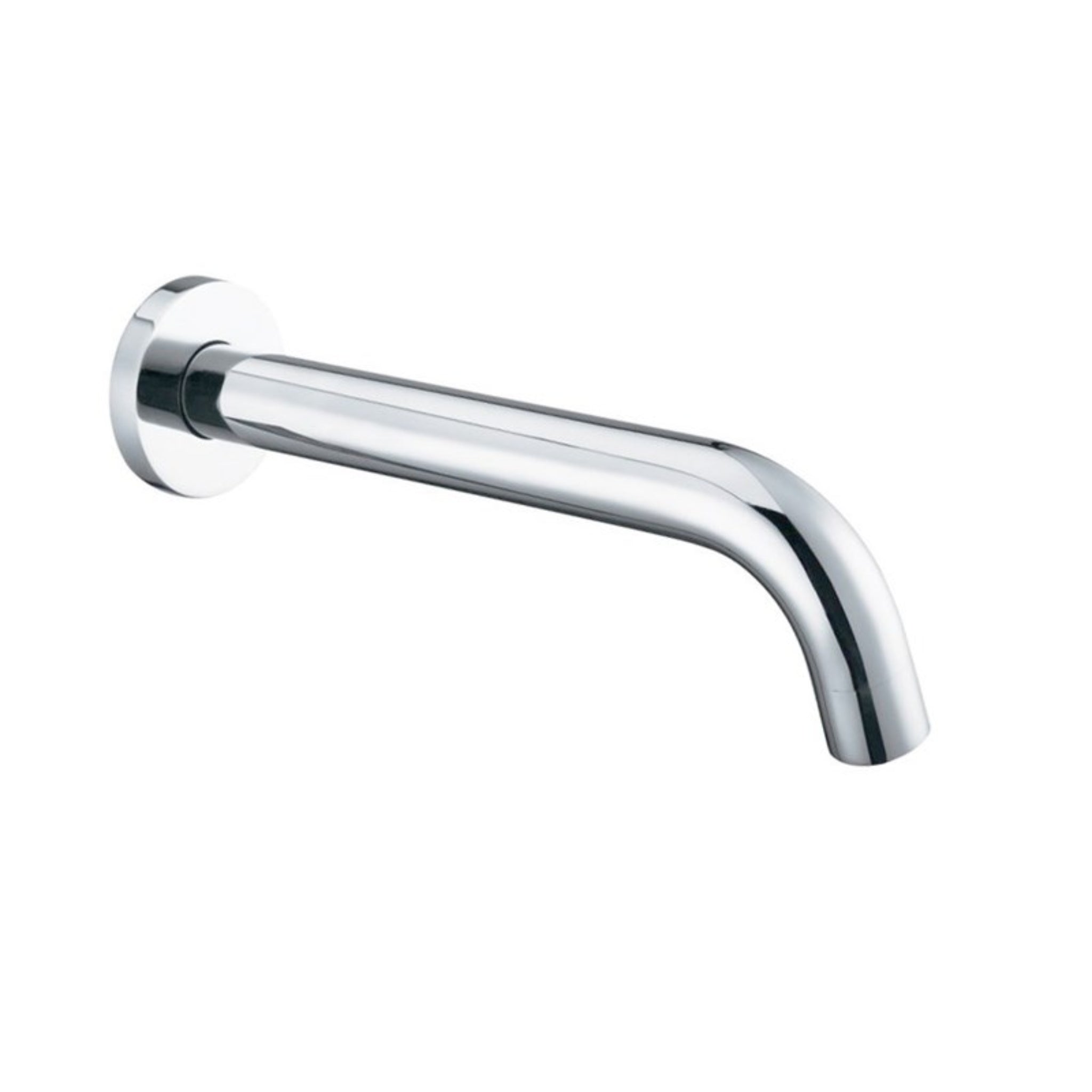 AQUAPERLA LUCID PIN WALL SPOUT 195MM CHROME