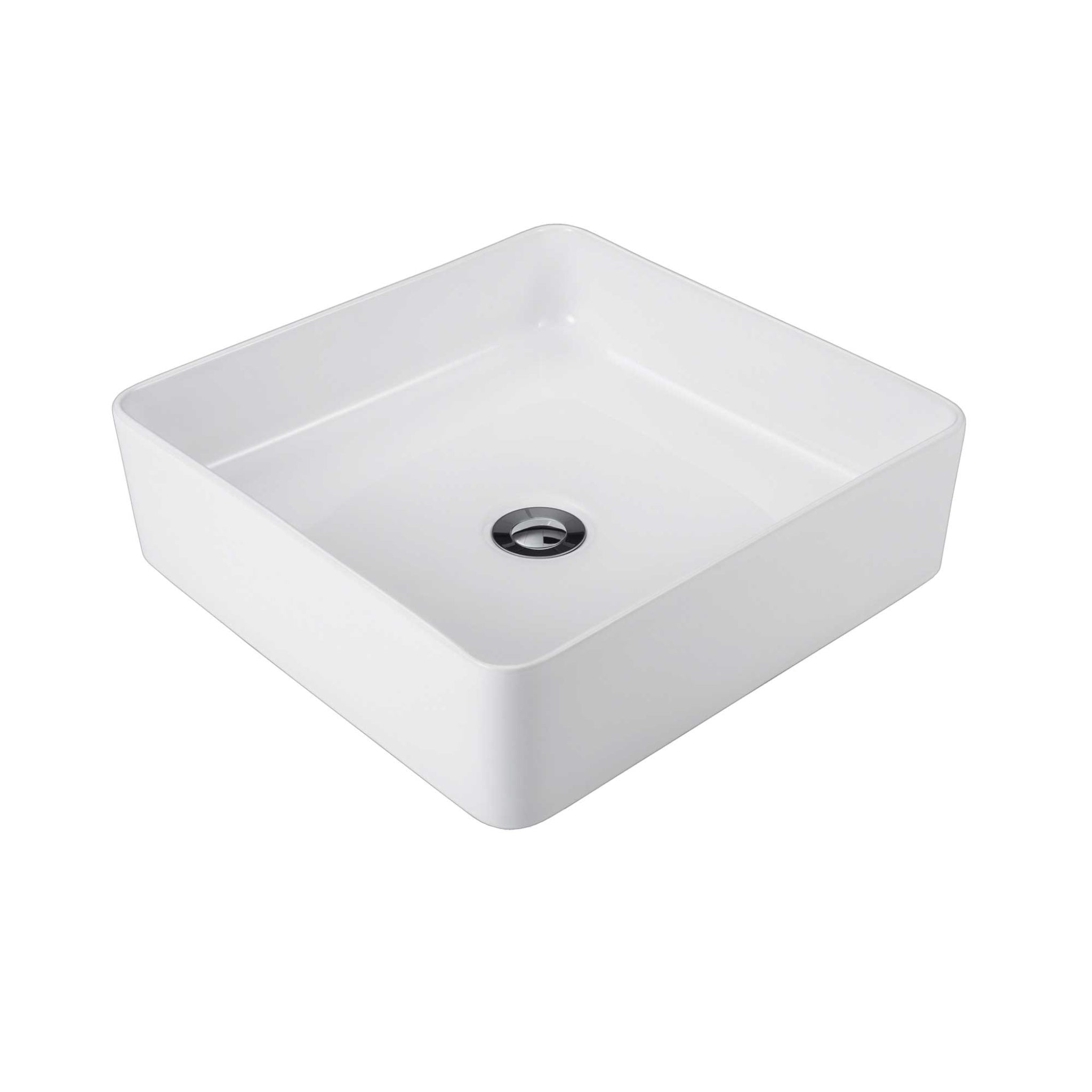 SEIMA PLATI 029 ABOVE COUNTER BASIN GLOSS WHITE 400MM