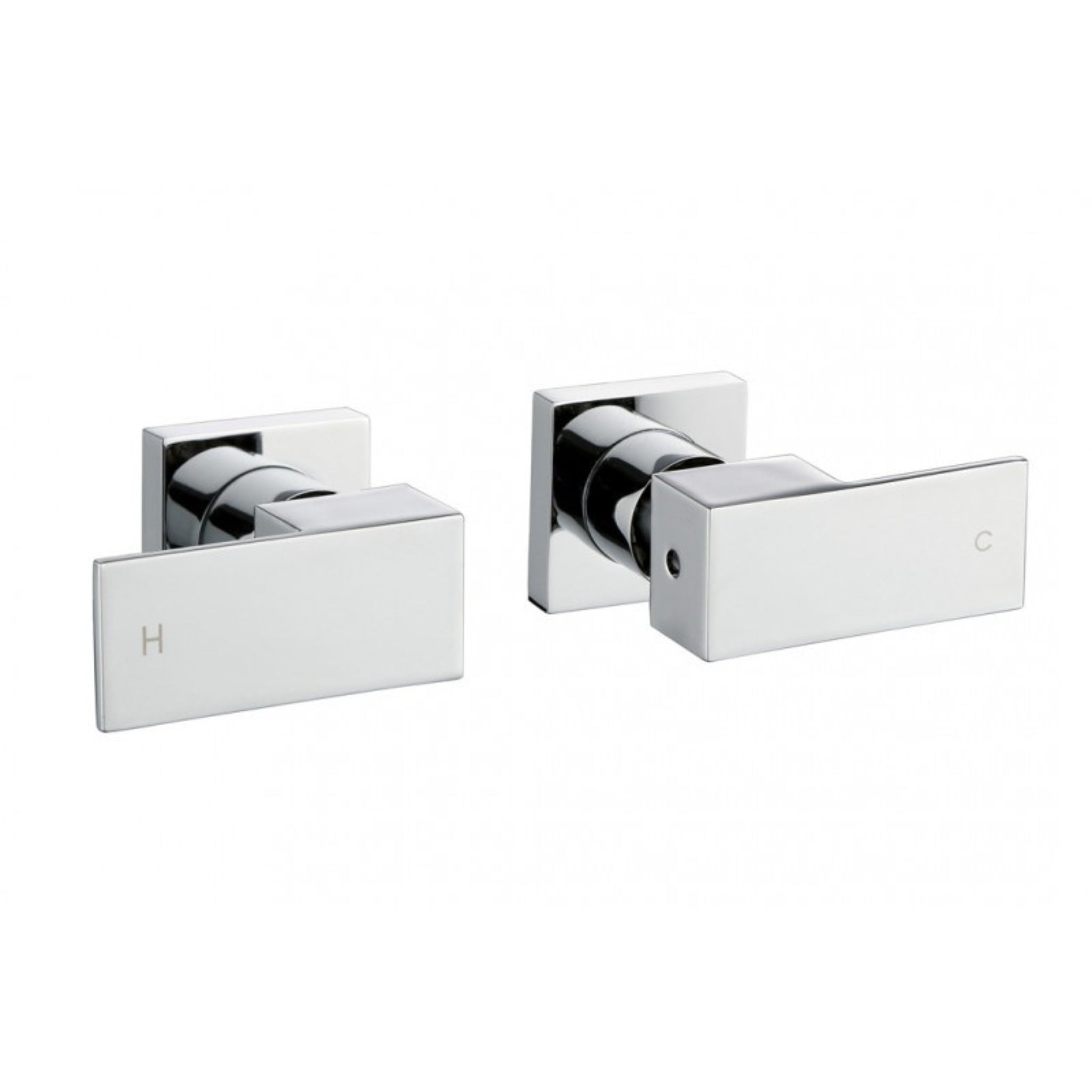 AQUAPERLA SHOWER WALL TAP 105MM CHROME