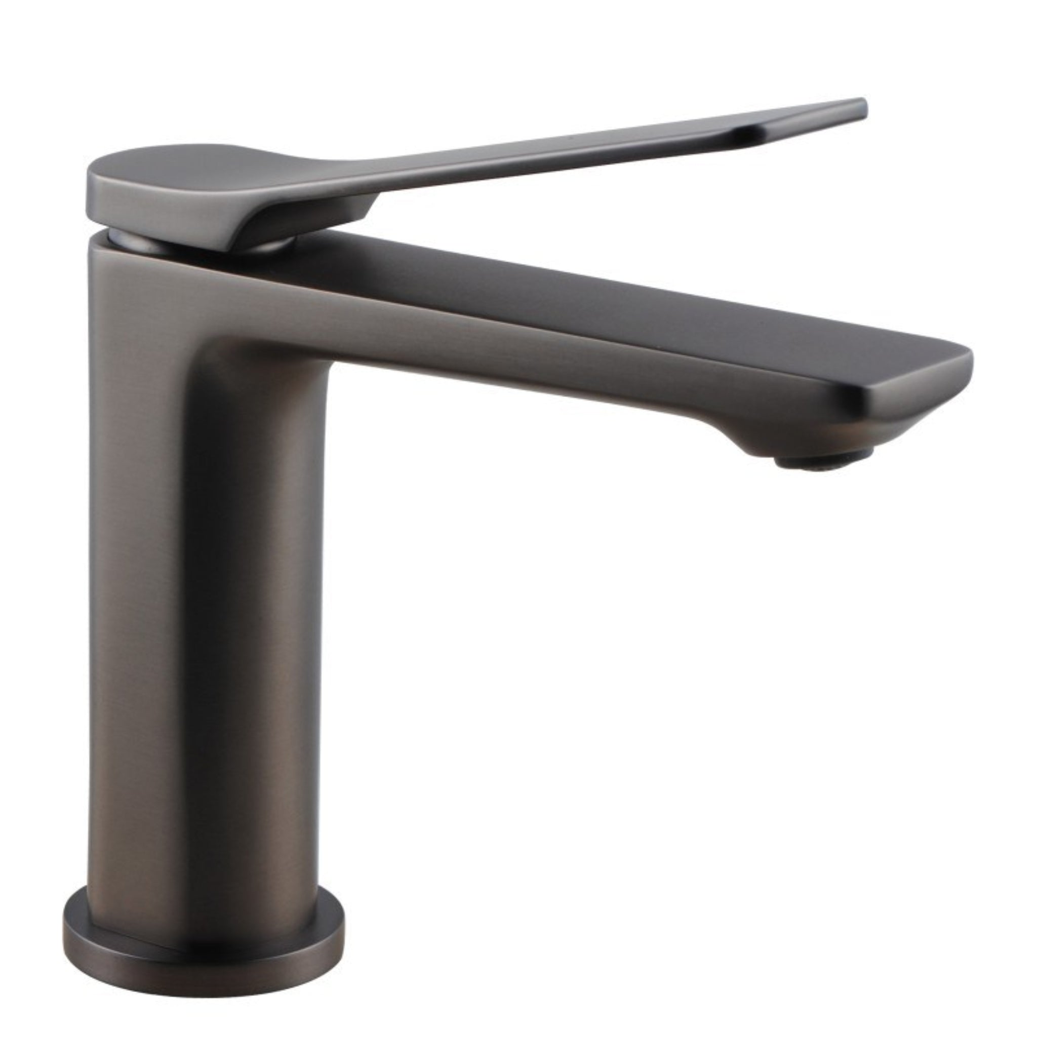 AQUAPERLA RUSHY BASIN MIXER 163MM GUN METAL GREY