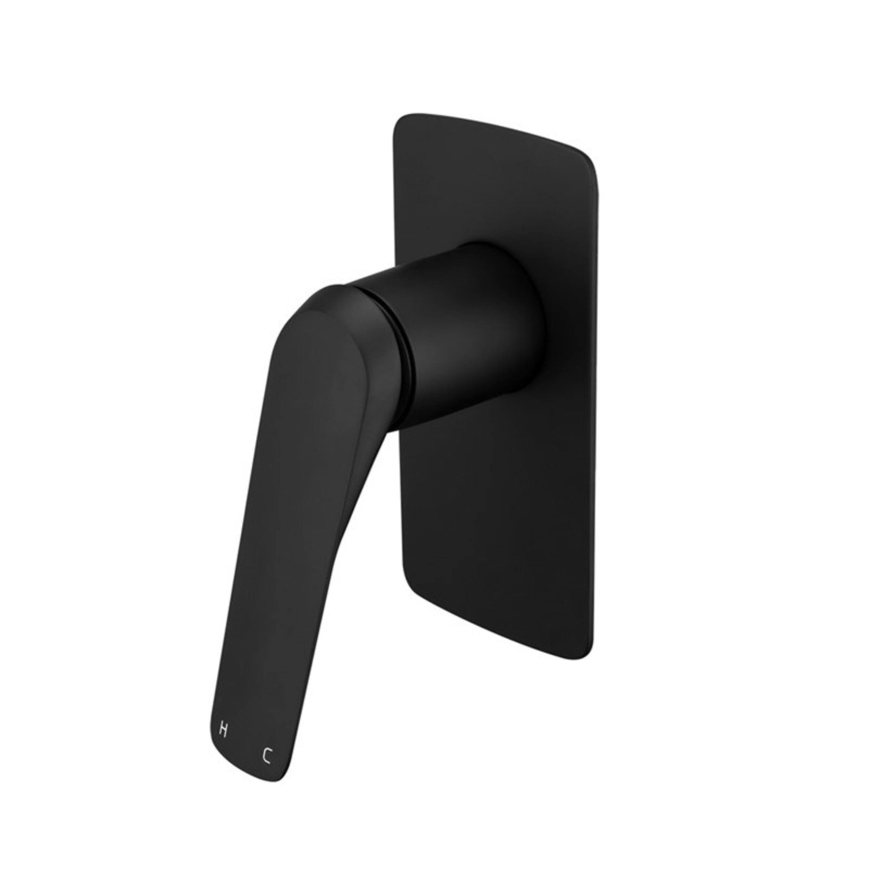 AQUAPERLA AU WALL MIXER 150MM MATTE BLACK