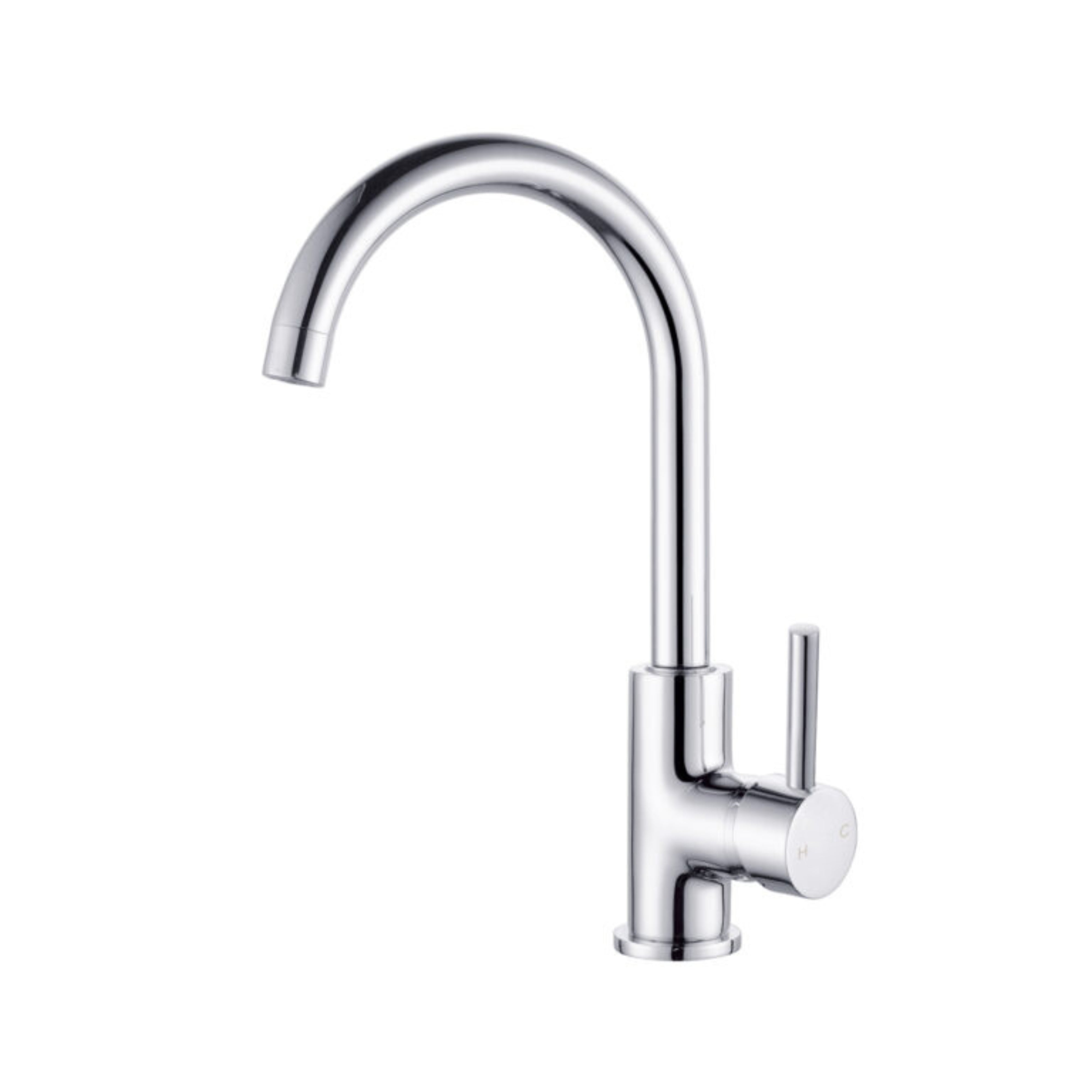 NERO DOLCE KITCHEN MIXER GOOSENECK 340MM CHROME