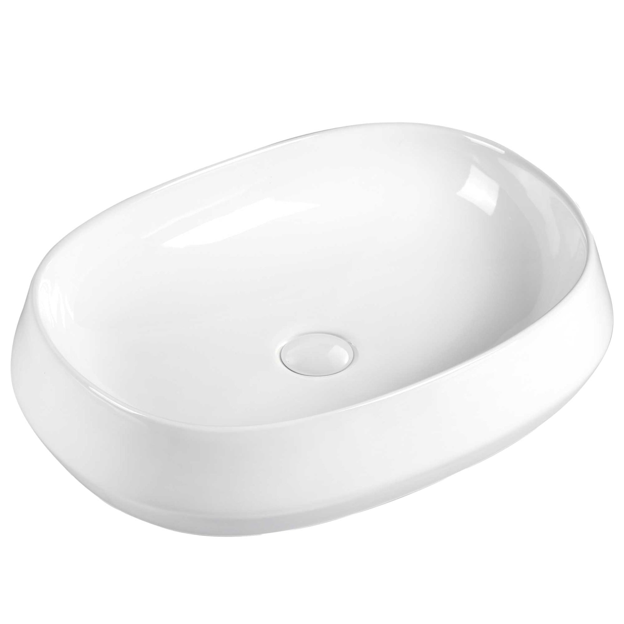 SEIMA LONI 540 ABOVE COUNTER BASIN GLOSS WHITE 540MM