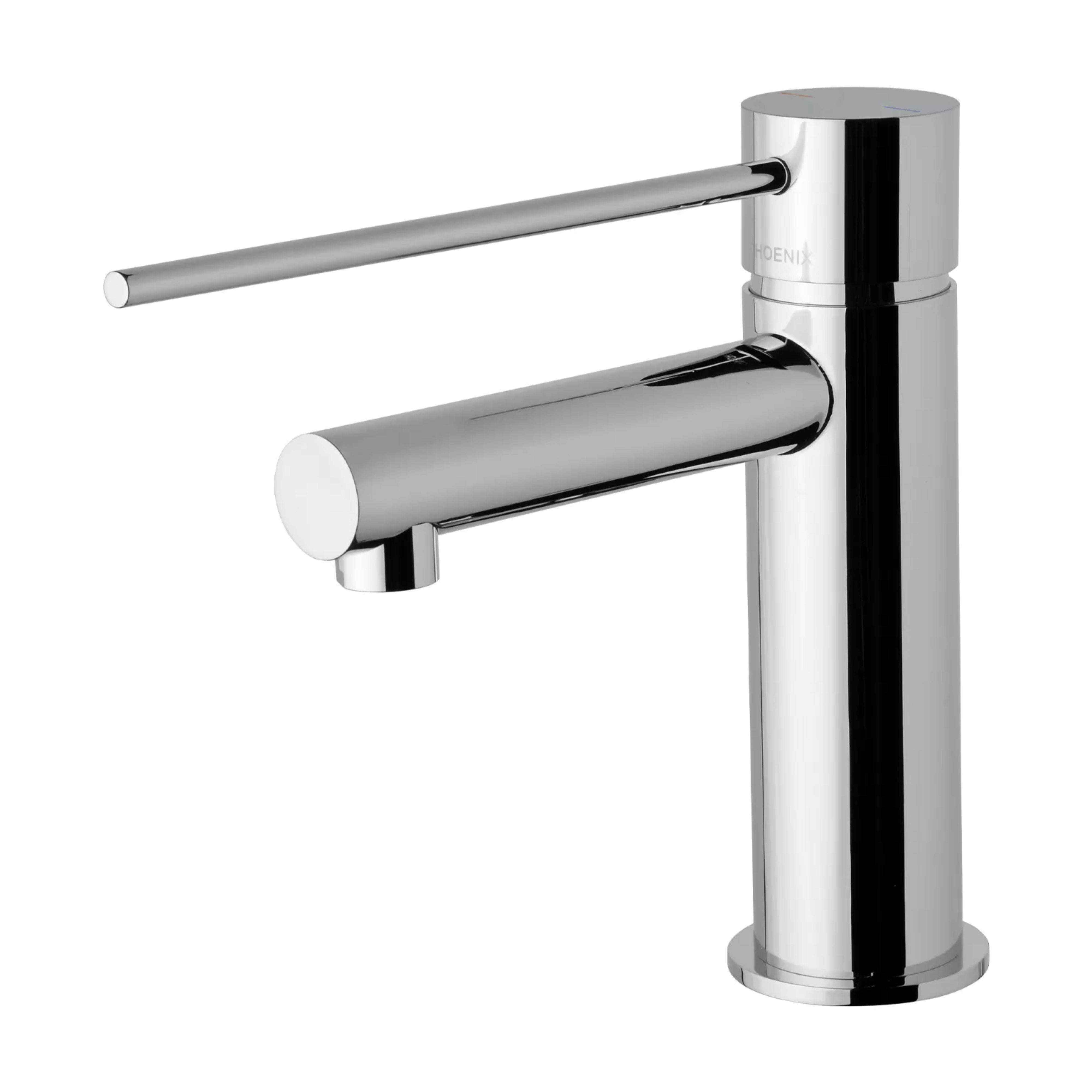 PHOENIX VIVID SLIMLINE BASIN MIXER WITH EXTENDED LEVER 166MM CHROME