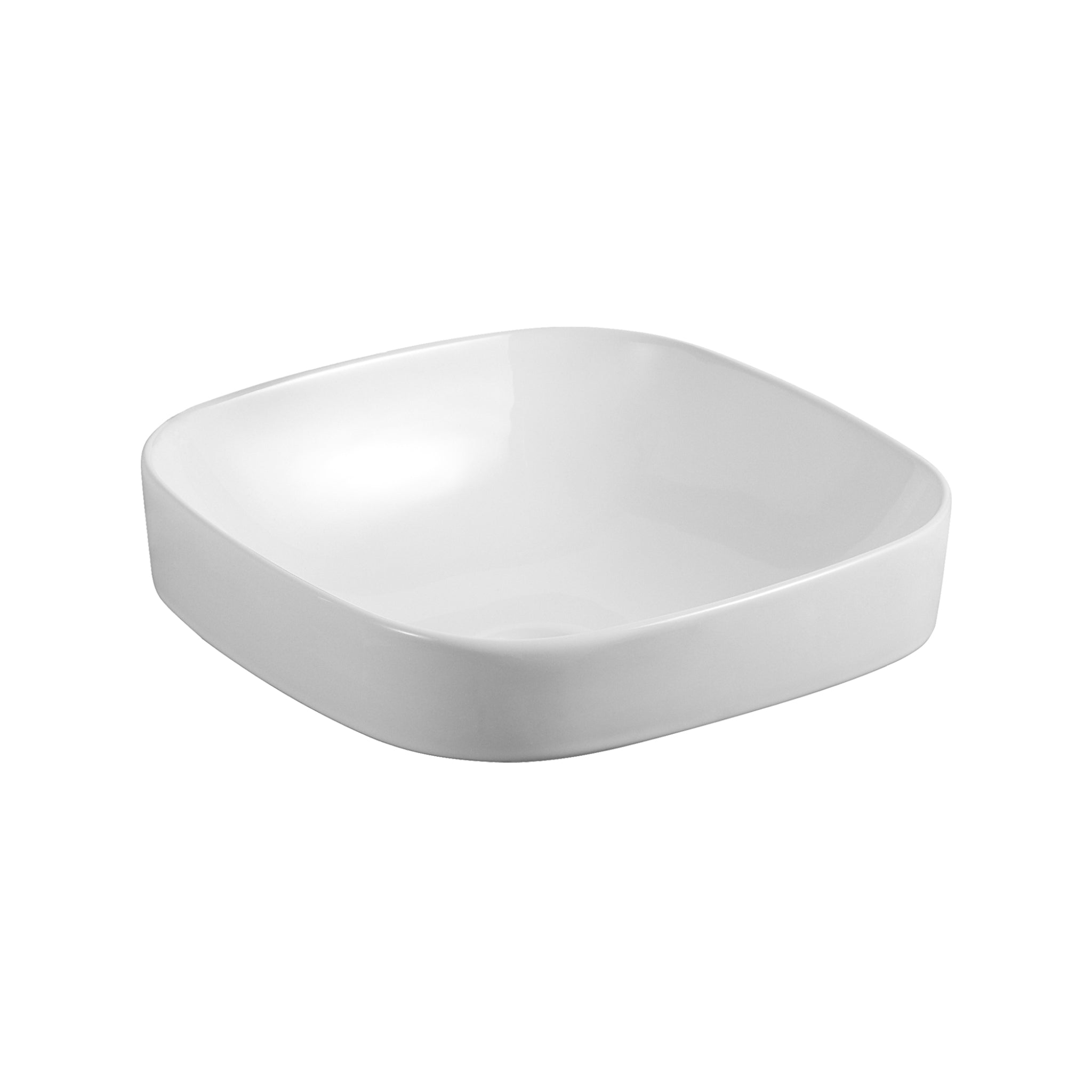 SEIMA OBELLO 372 SEMI-INSET BASIN GLOSS WHITE 370MM