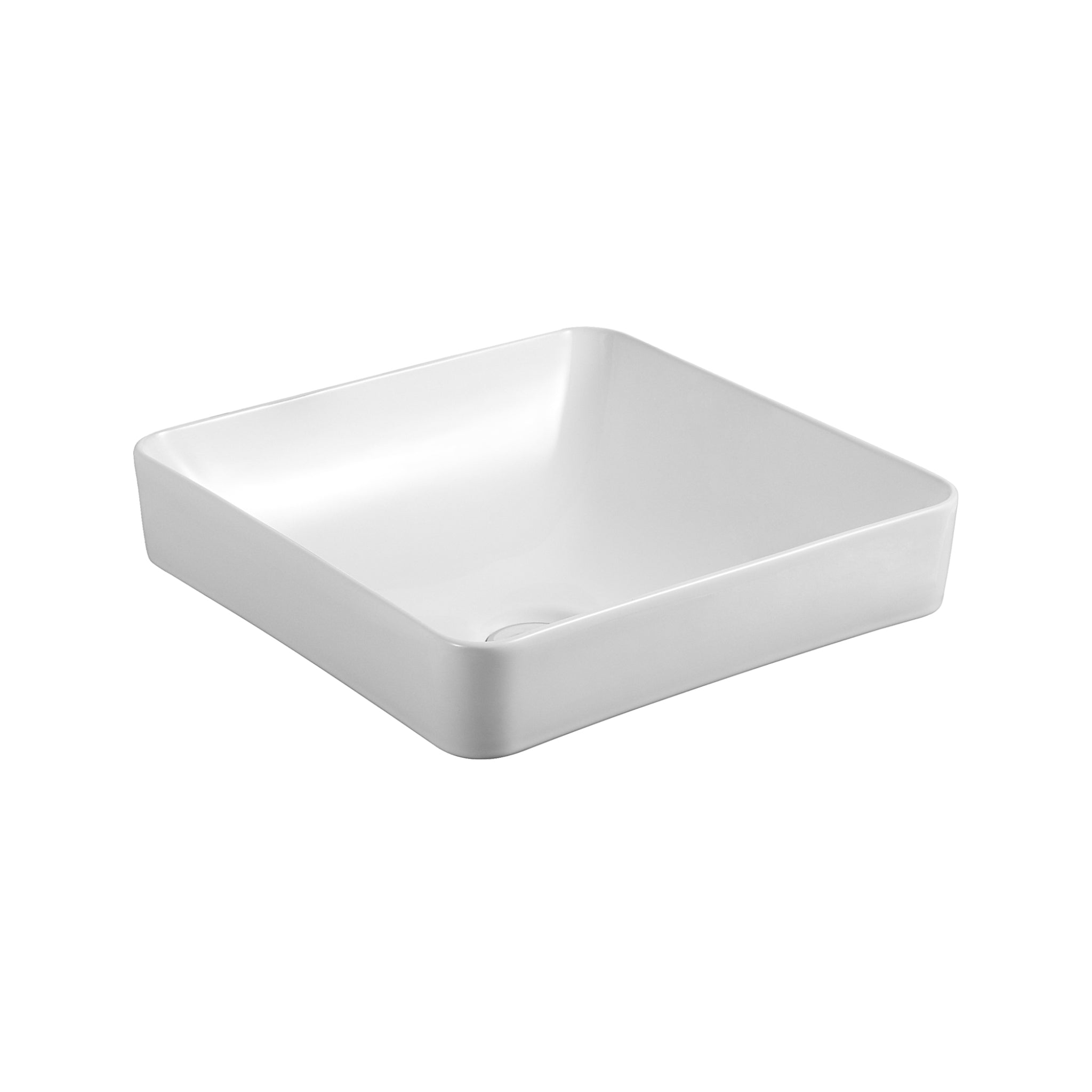 SEIMA OBELLO 375 SEMI-INSET BASIN GLOSS WHITE 370MM